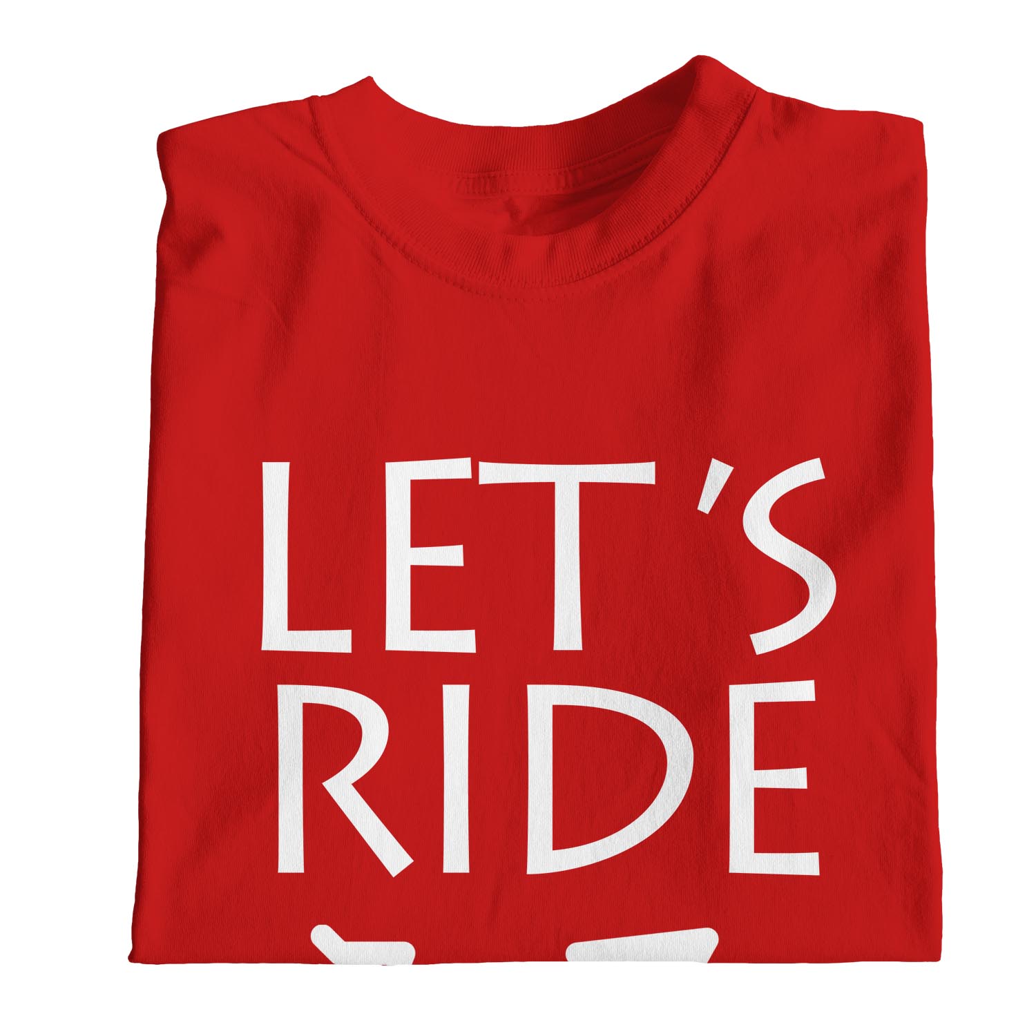 1Tee Damen Let's Ride Radfahrer T-Shirt - Bild 24 von 25