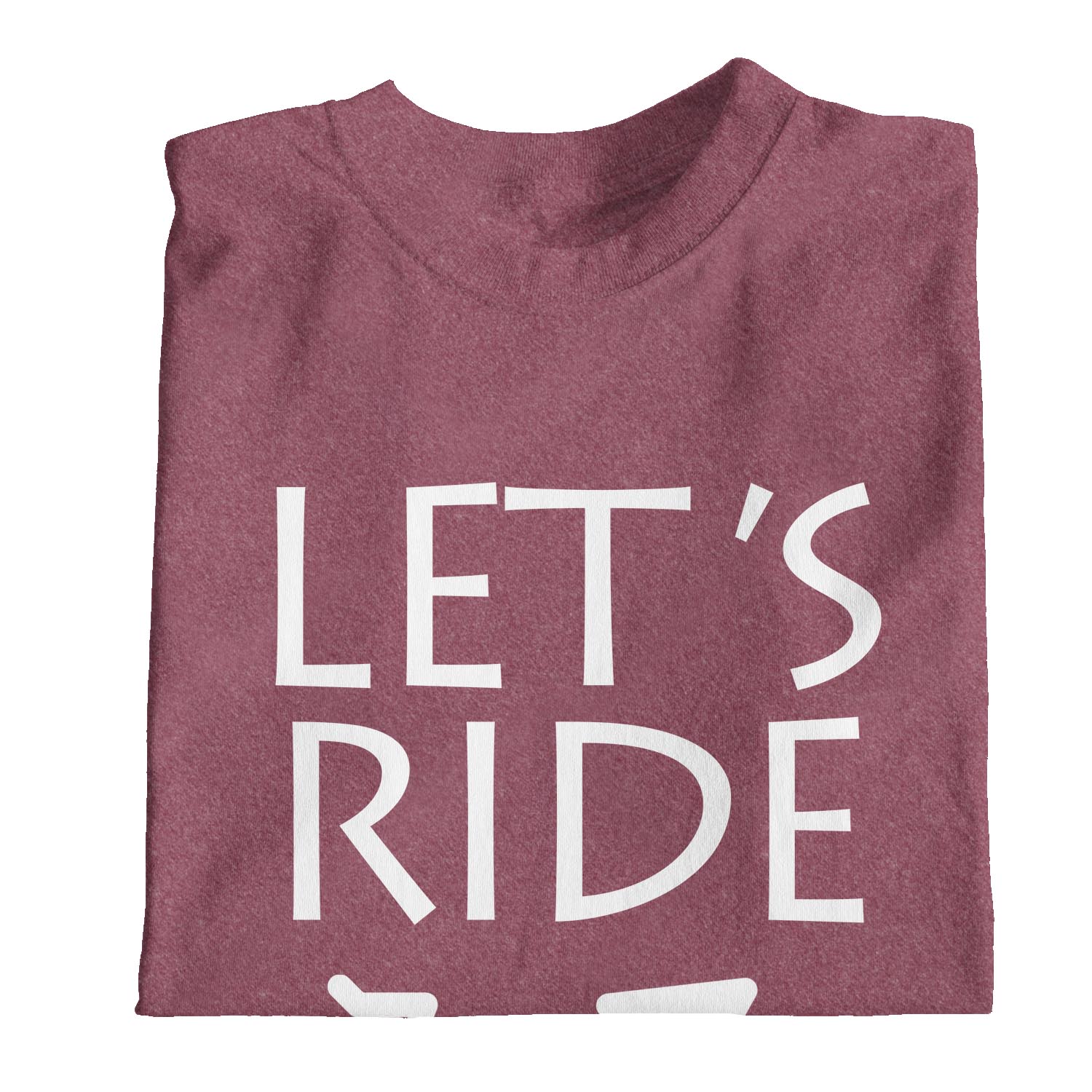 1Tee Damen Let's Ride Radfahrer T-Shirt - Bild 14 von 25