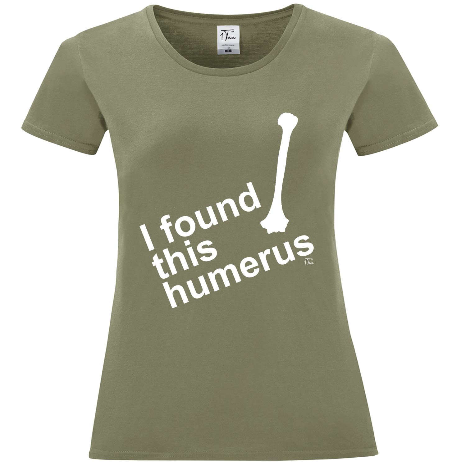 1Tee Damen T-Shirt I Found This Humerus - Bild 22 von 25