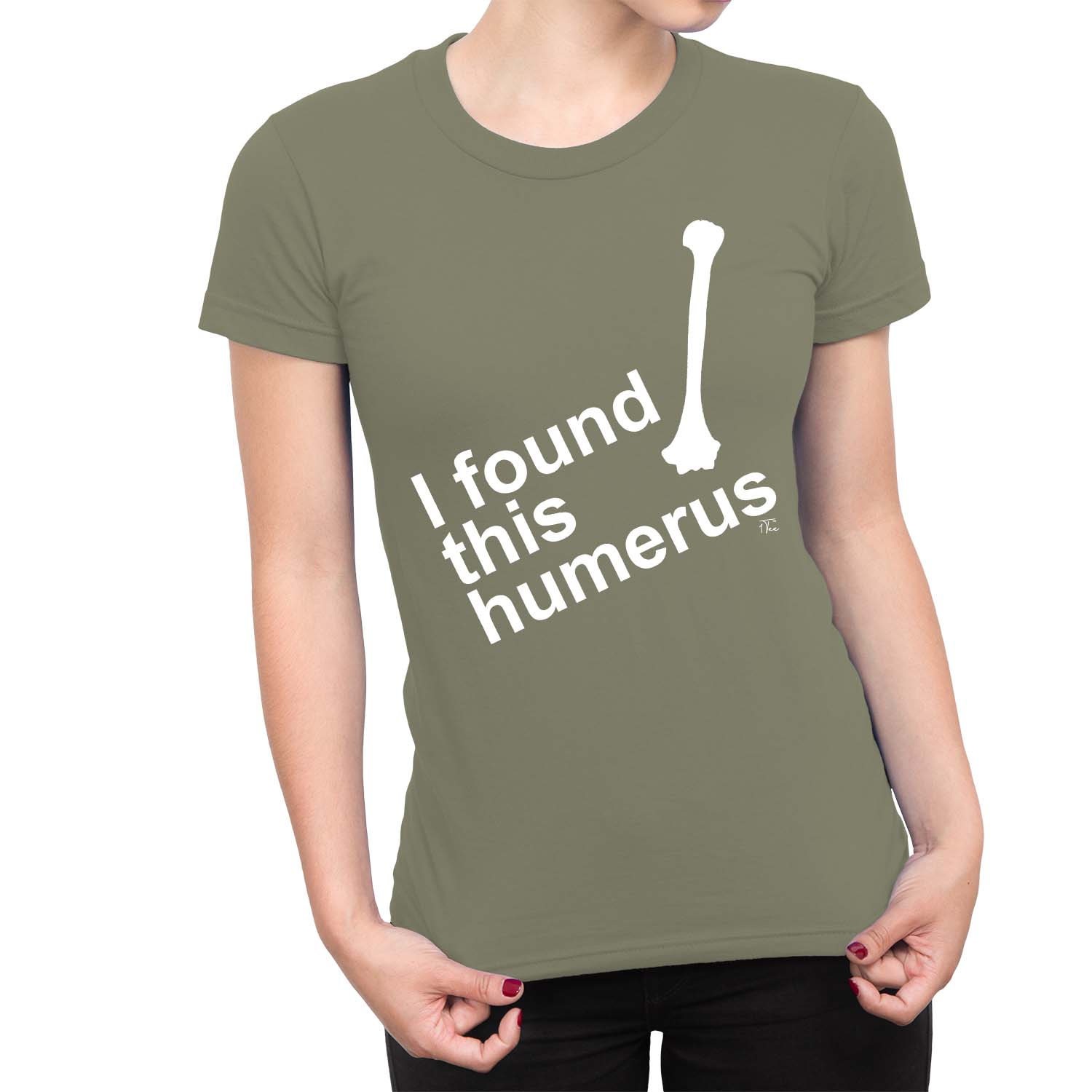 1Tee Damen T-Shirt I Found This Humerus - Bild 21 von 25