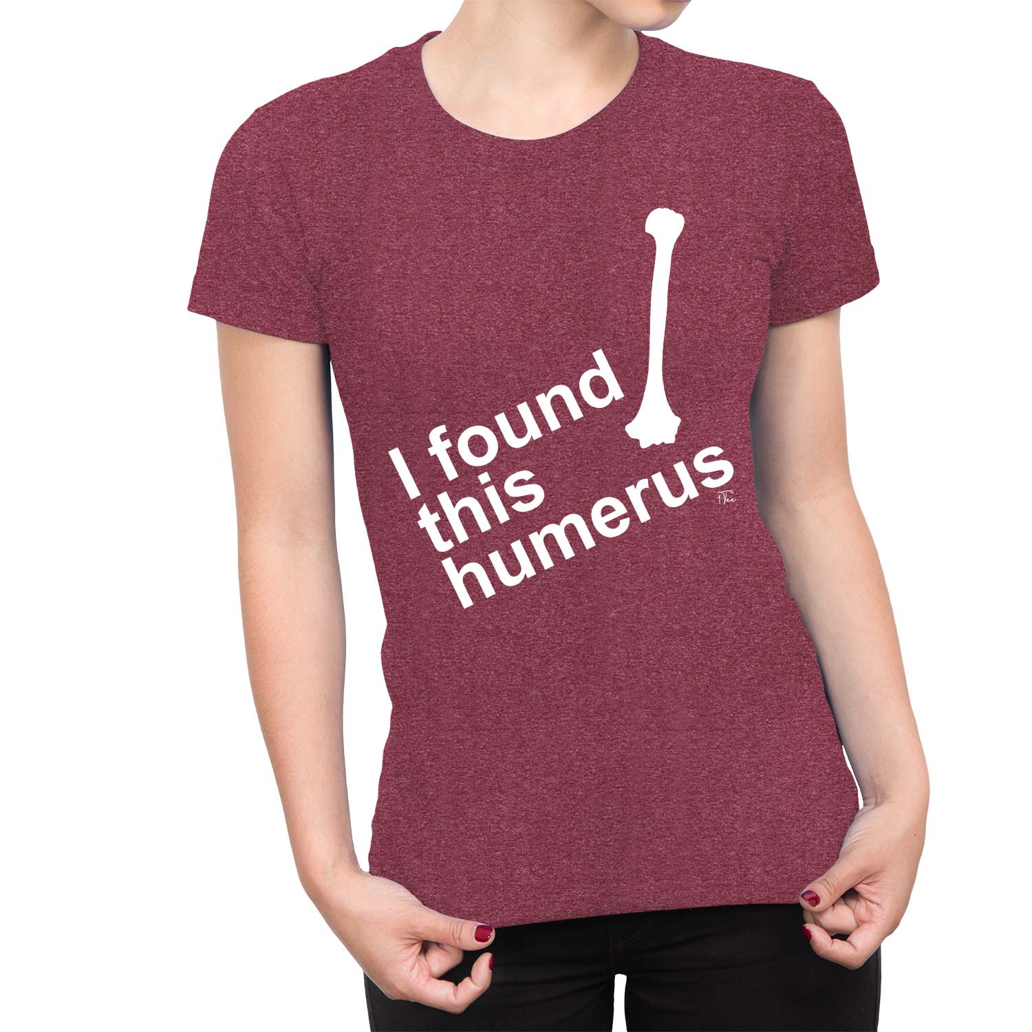1Tee Damen T-Shirt I Found This Humerus - Bild 6 von 25