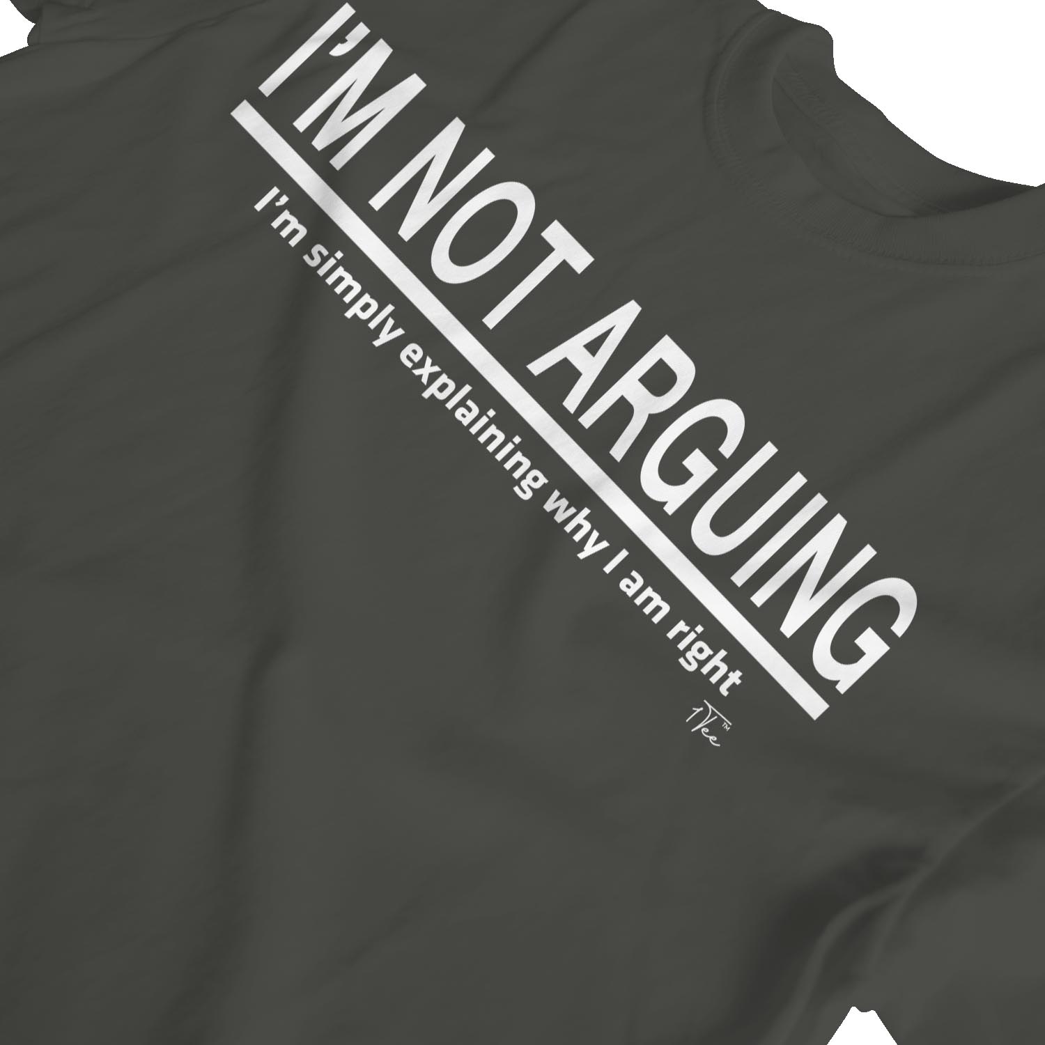 im not arguing shirt