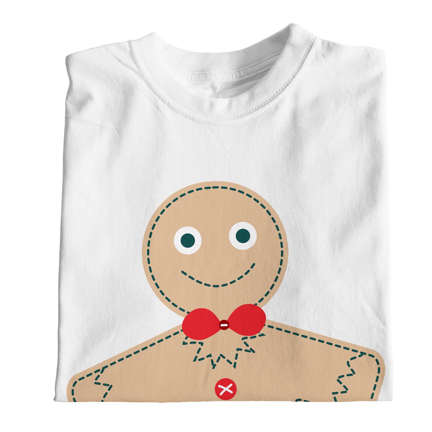 1Tee Womens Christmas Gingerbread Man TShirt eBay