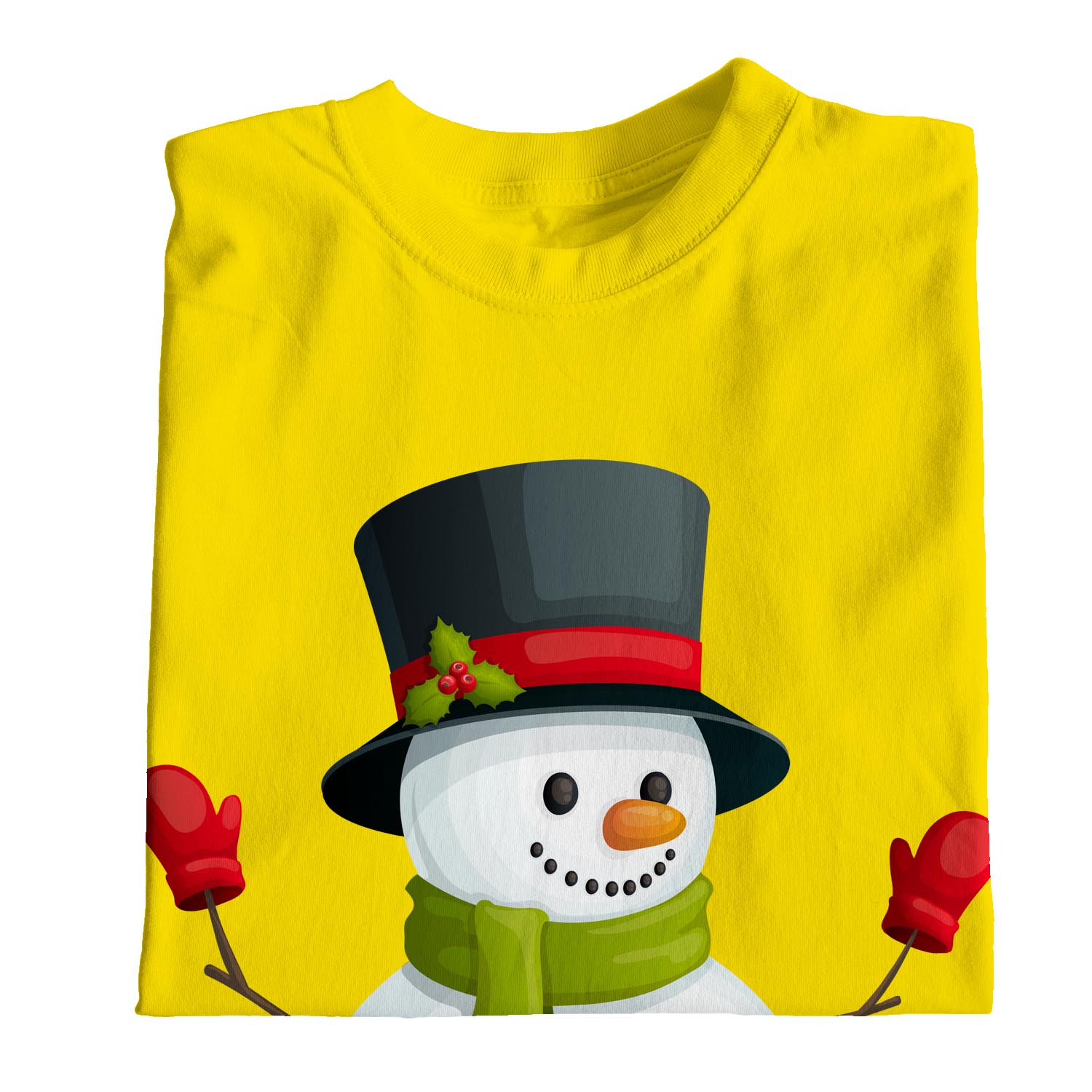 1Tee Womens Classic Snowman Christmas T Shirt EBay   LT01 1TE000123 17 C 