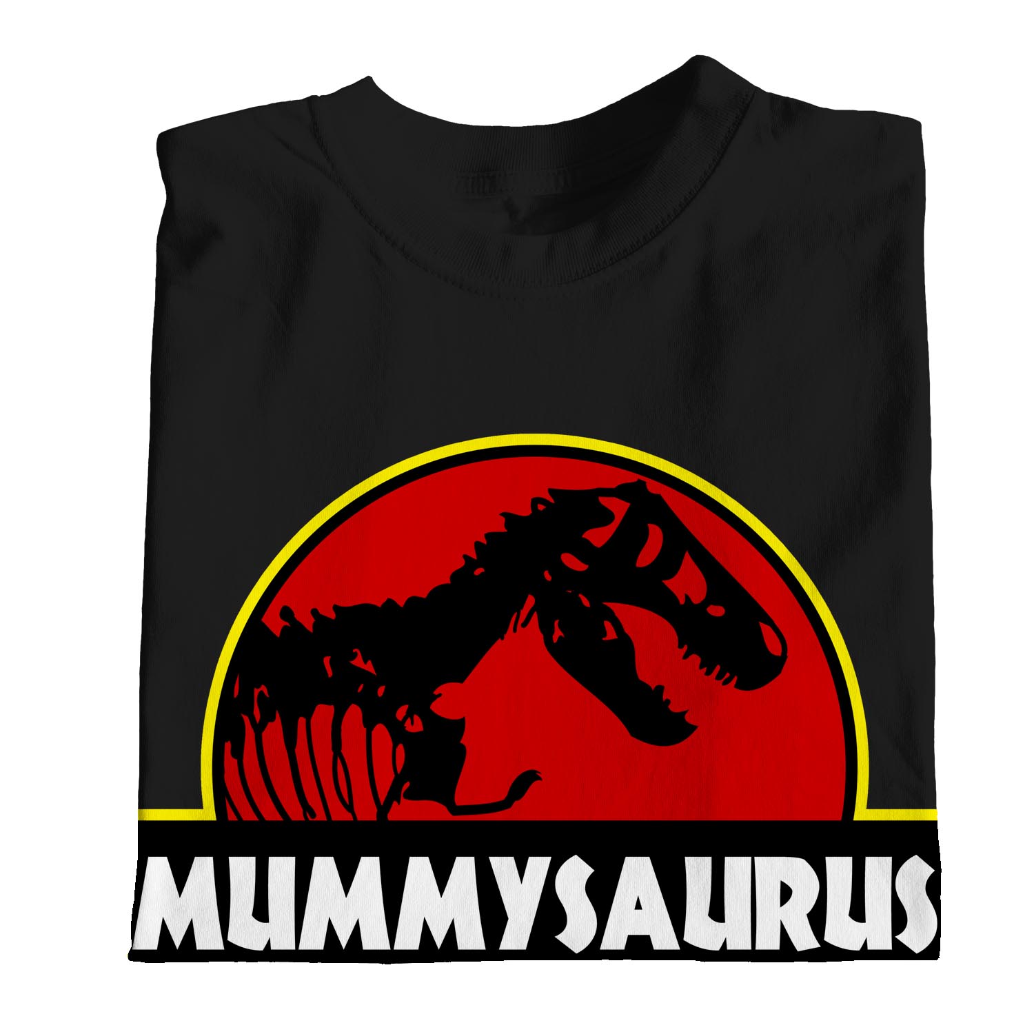 1Tee Womens Mummysaurus Dinosaur T-Shirt 