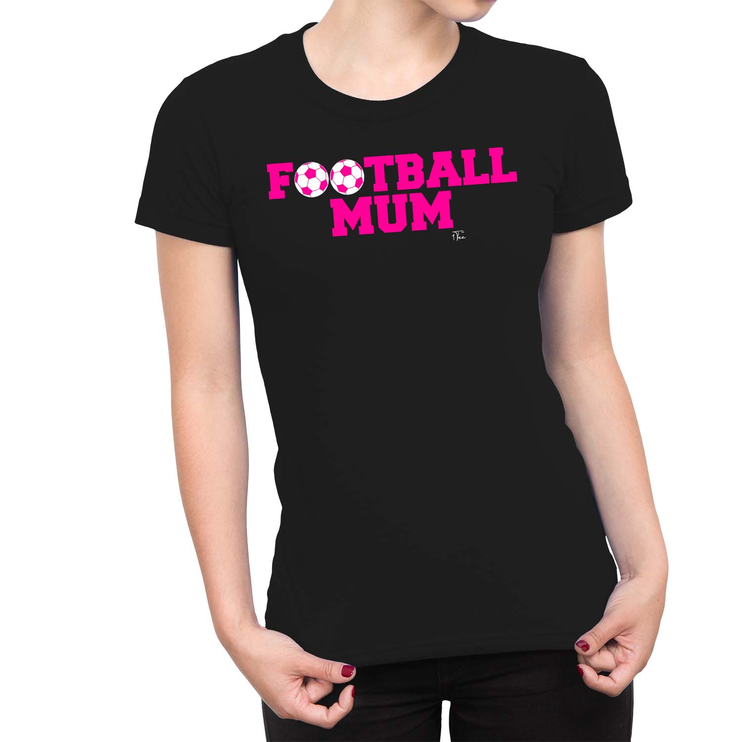 Camiseta de fútbol para mamá 1Tee para mujer - Imagen 6 de 15