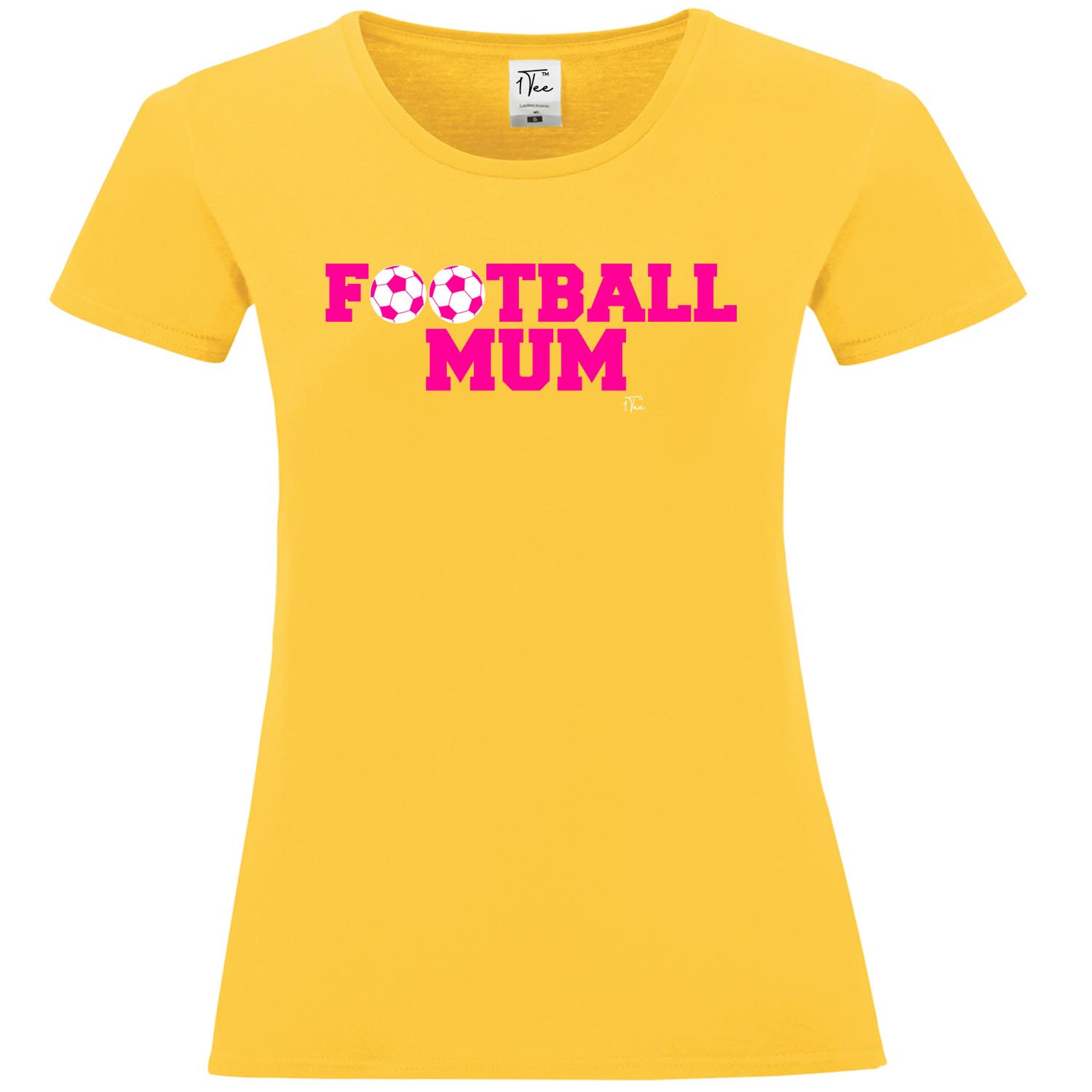 Camiseta de fútbol para mamá 1Tee para mujer - Imagen 12 de 15
