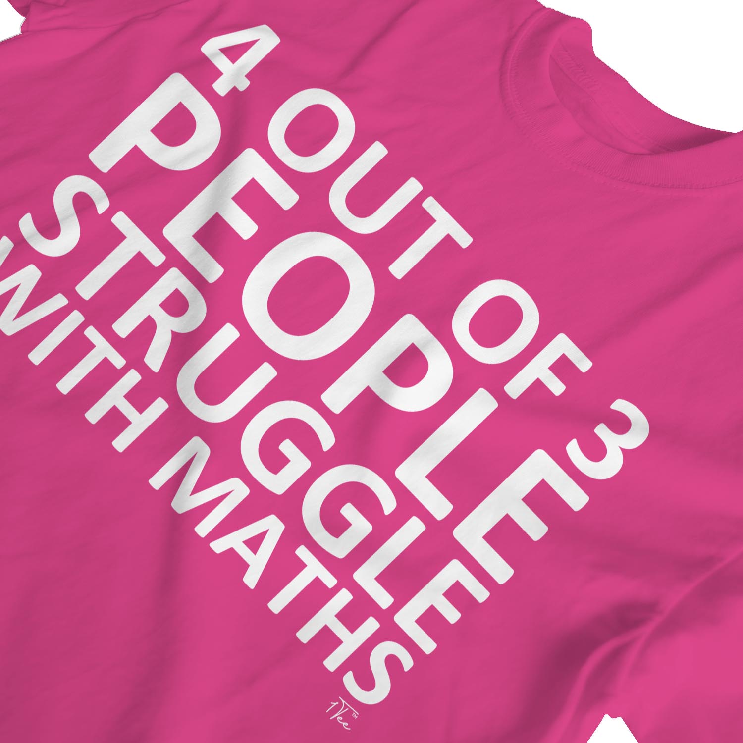 1 T-Shirt Damen 4 von 3 Personen Kampf mit Mathe - Bild 13 von 25