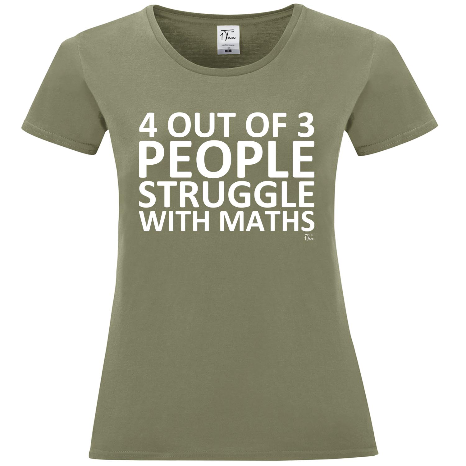 1 T-Shirt Damen 4 von 3 Personen Kampf mit Mathe - Bild 17 von 25
