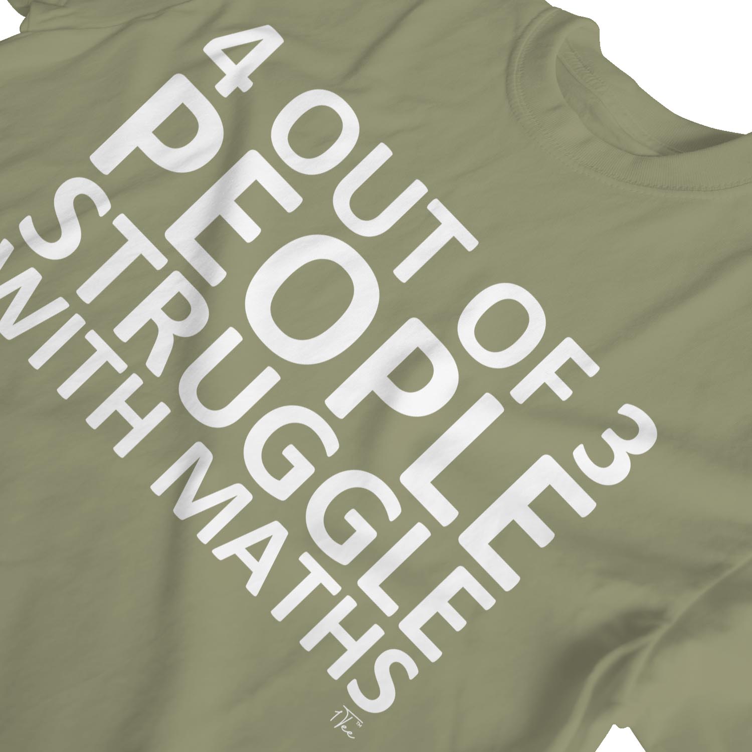 1 T-Shirt Damen 4 von 3 Personen Kampf mit Mathe - Bild 18 von 25