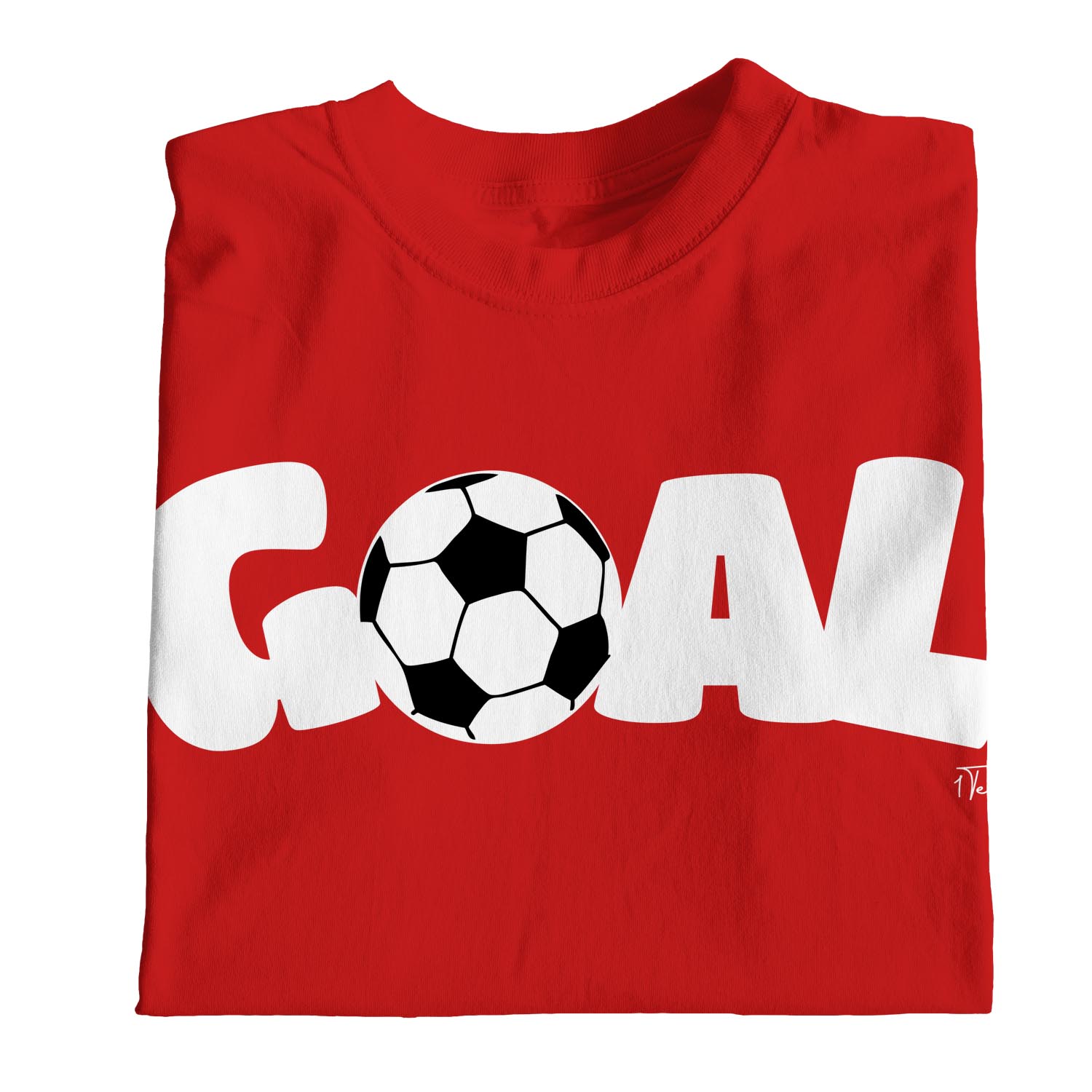 1Tee Womens Loose Fit Goal Football T-Shirt