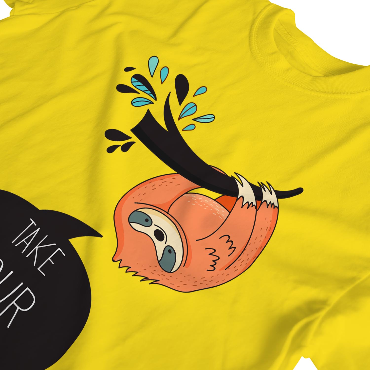 Camiseta 1Tee Take Your Time Sloth para mujer - Imagen 23 de 25