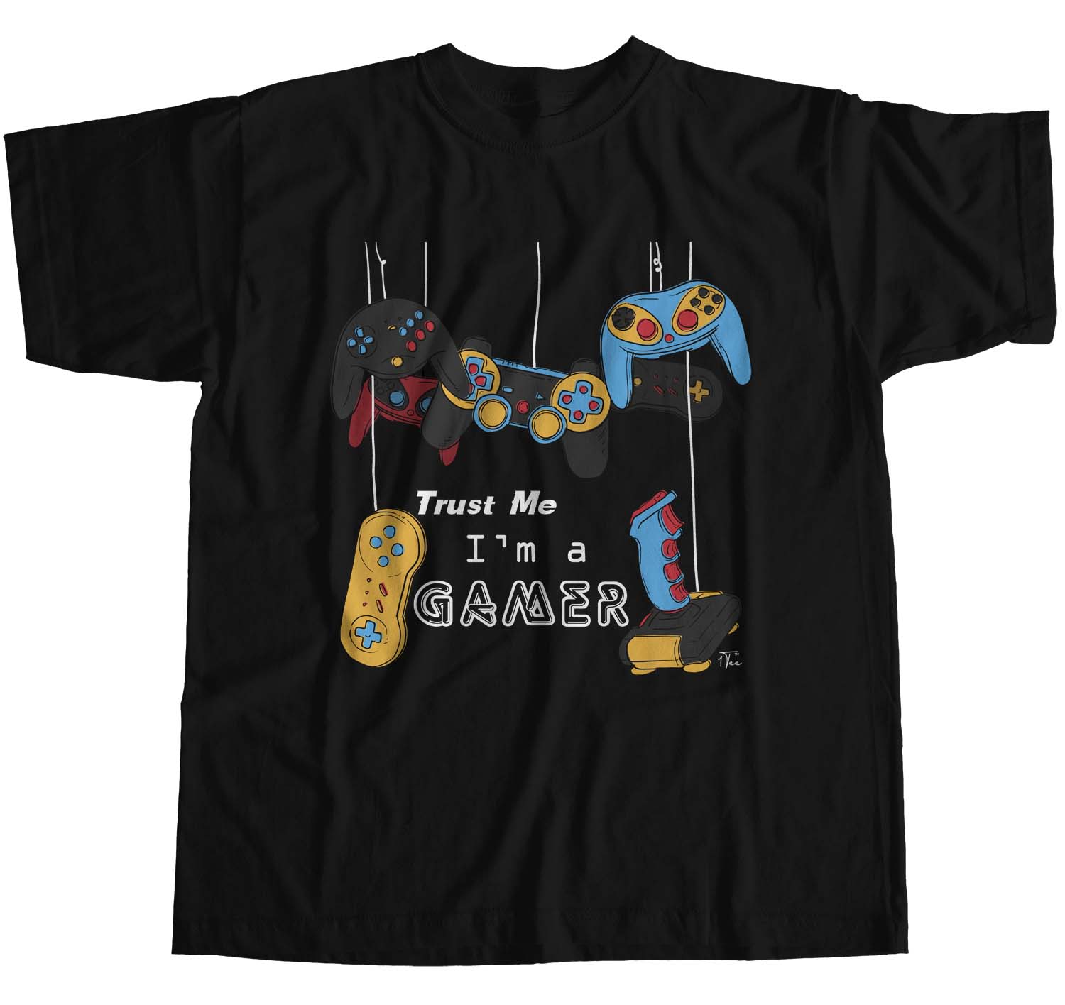 1Tee Womens Loose Fit Trust Me I'm A Gamer T-Shirt