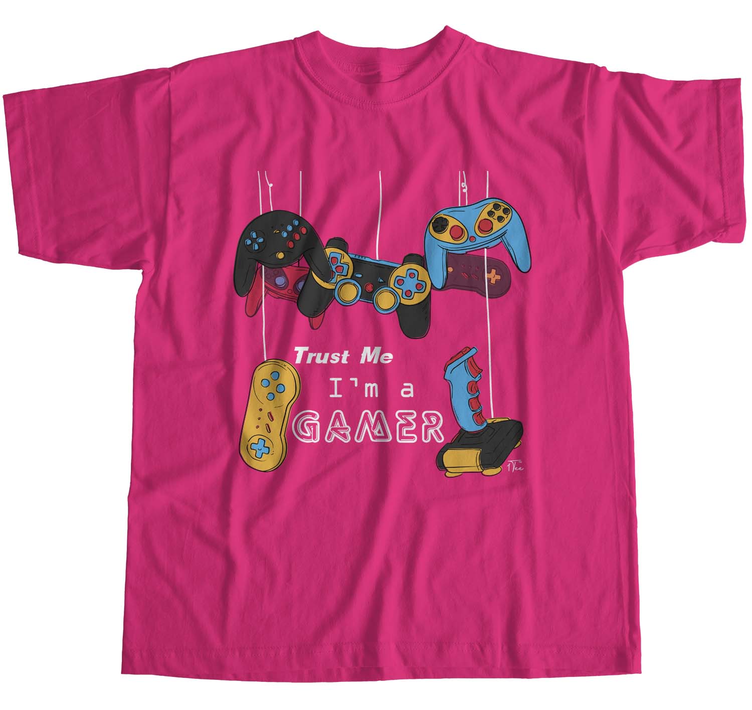 1Tee Womens Loose Fit Trust Me I'm A Gamer T-Shirt