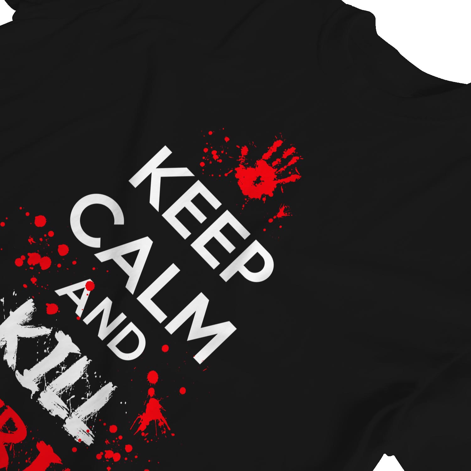 Camiseta para mujer Keep Calm and Kill Zombies 1Tee - Imagen 8 de 20