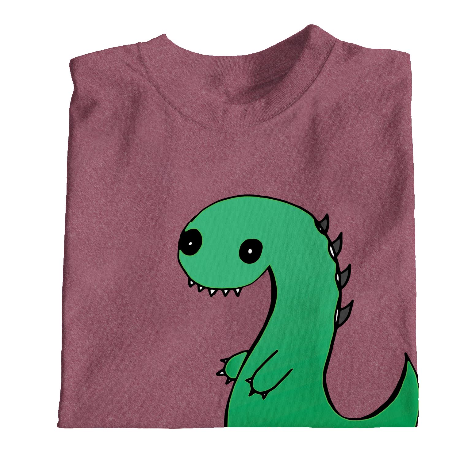 Camiseta 1Tee Mujer Grande Verde Dinosaurio Rugido Porque Soy Linda - Imagen 14 de 25