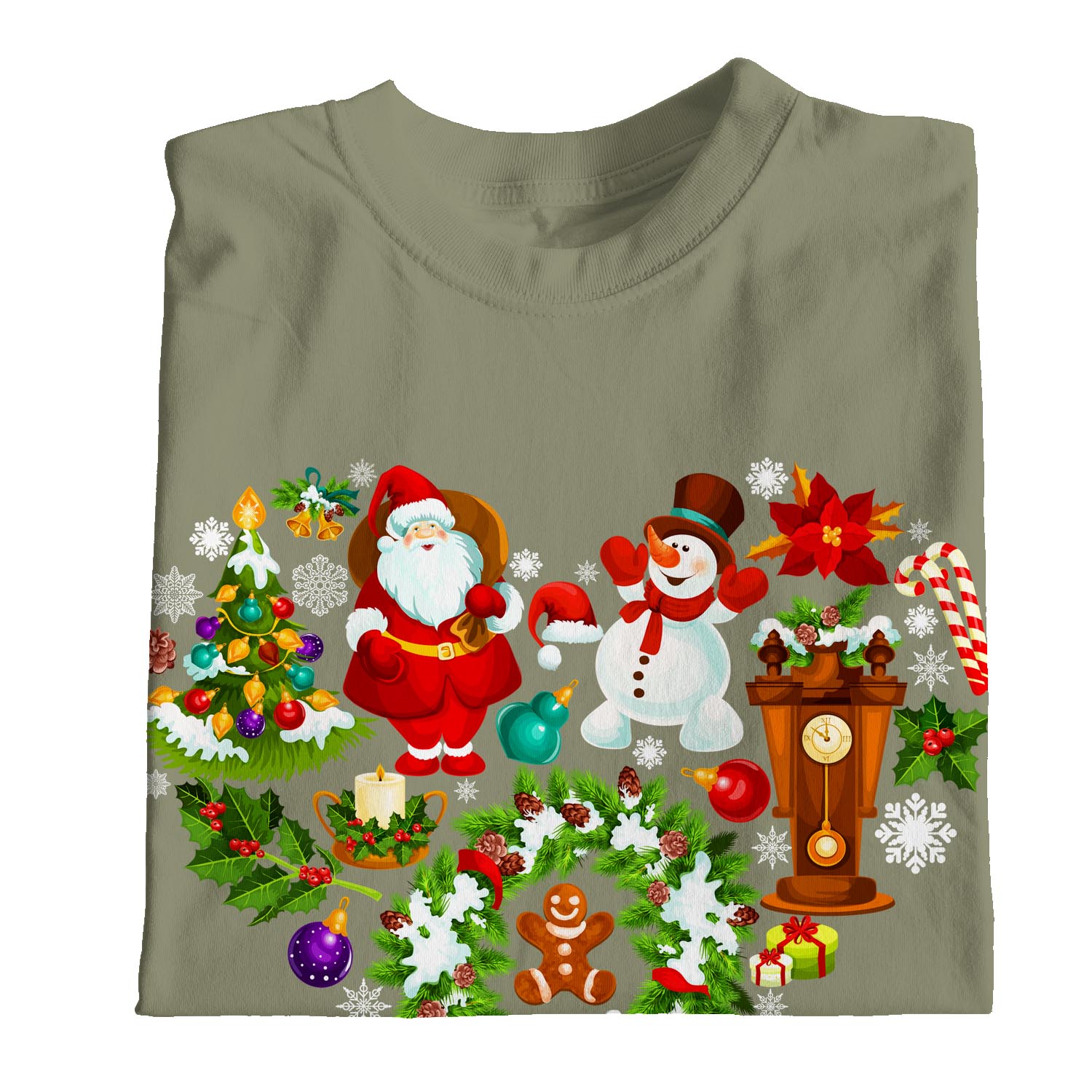 1Tee Damen T-Shirt Merry Christmas Love Herz aus Weihnachten Lieblingsstücke - Bild 19 von 25