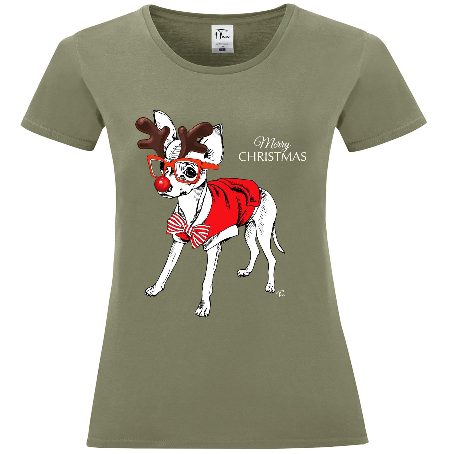 christmas dog tee shirts