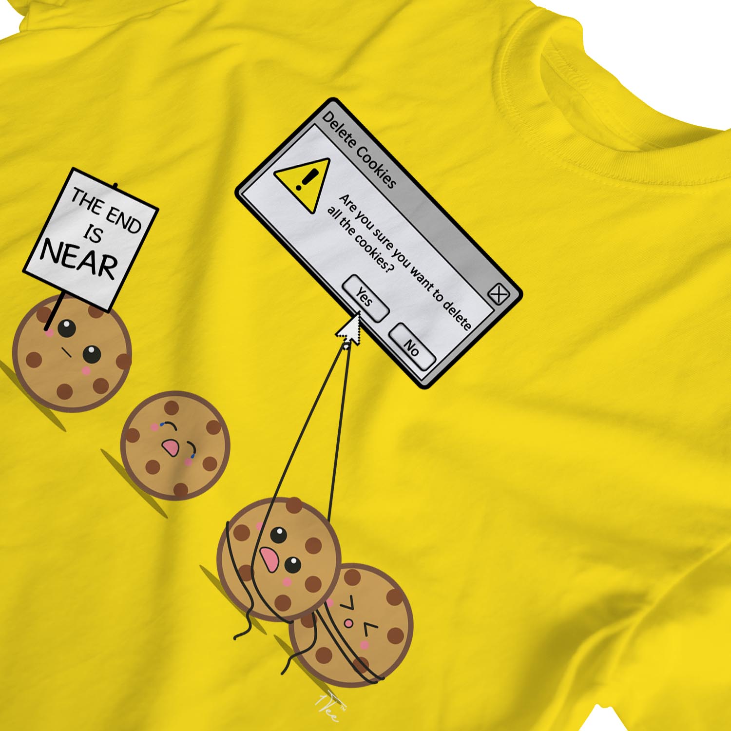 1Tee Womens Are You Sure You Want To Delete All Cookies T-Shirt | eBay