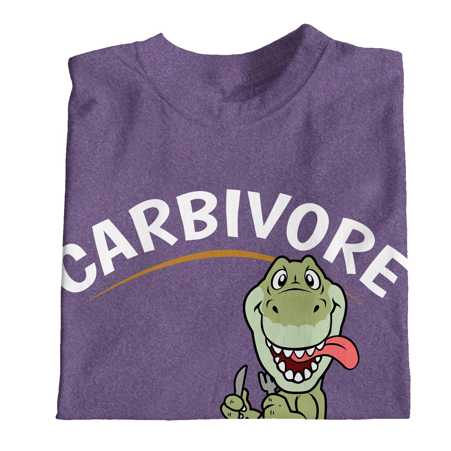 Camiseta 1Tee Mujer Carbívoro Panqueque Comida Dinosaurio - Imagen 14 de 25
