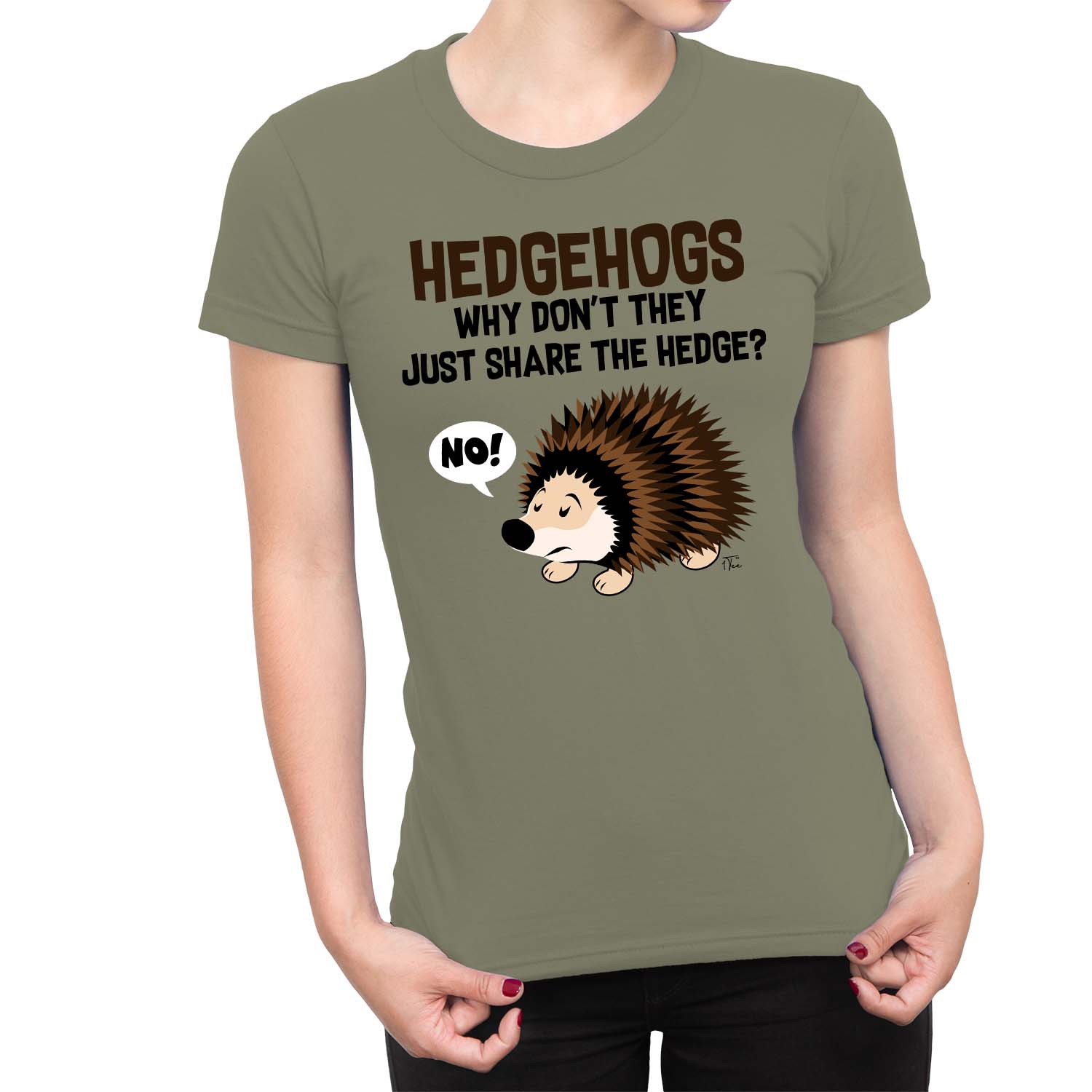 hedgehog t shirt share the hedge