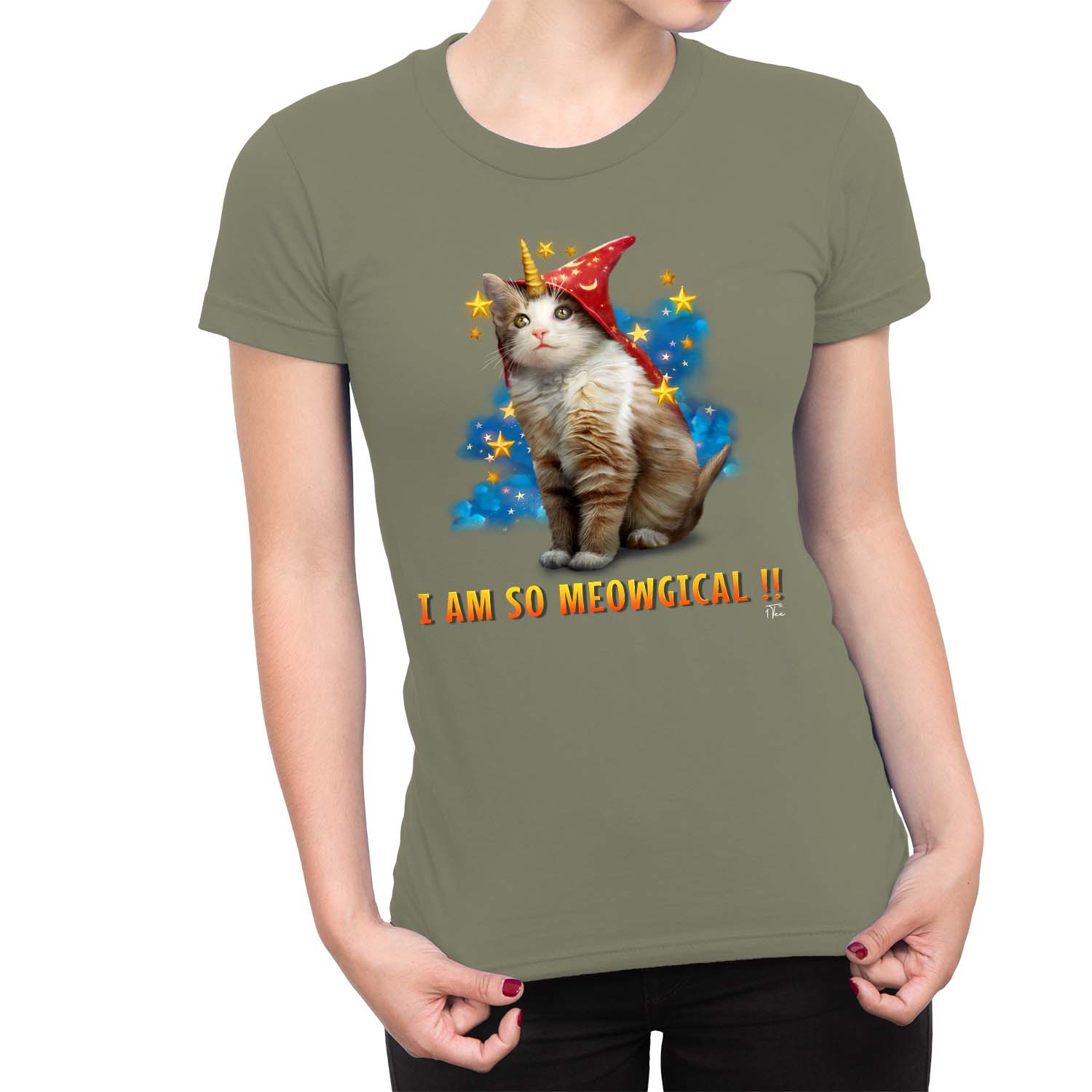 Venley Caticorn Womens T-Shirt 