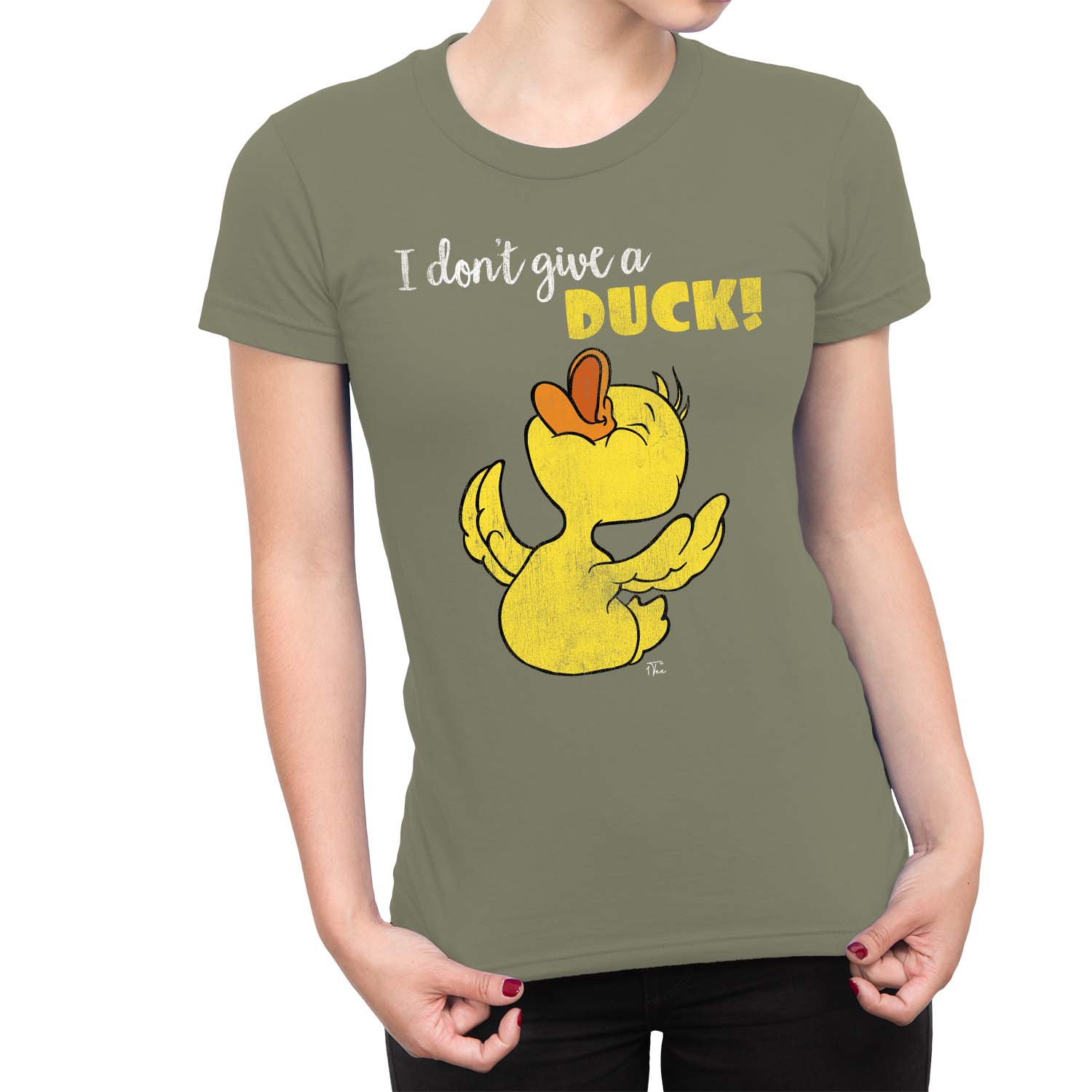 Camiseta 1Tee I Don't Give A Duck para mujer - Imagen 16 de 25