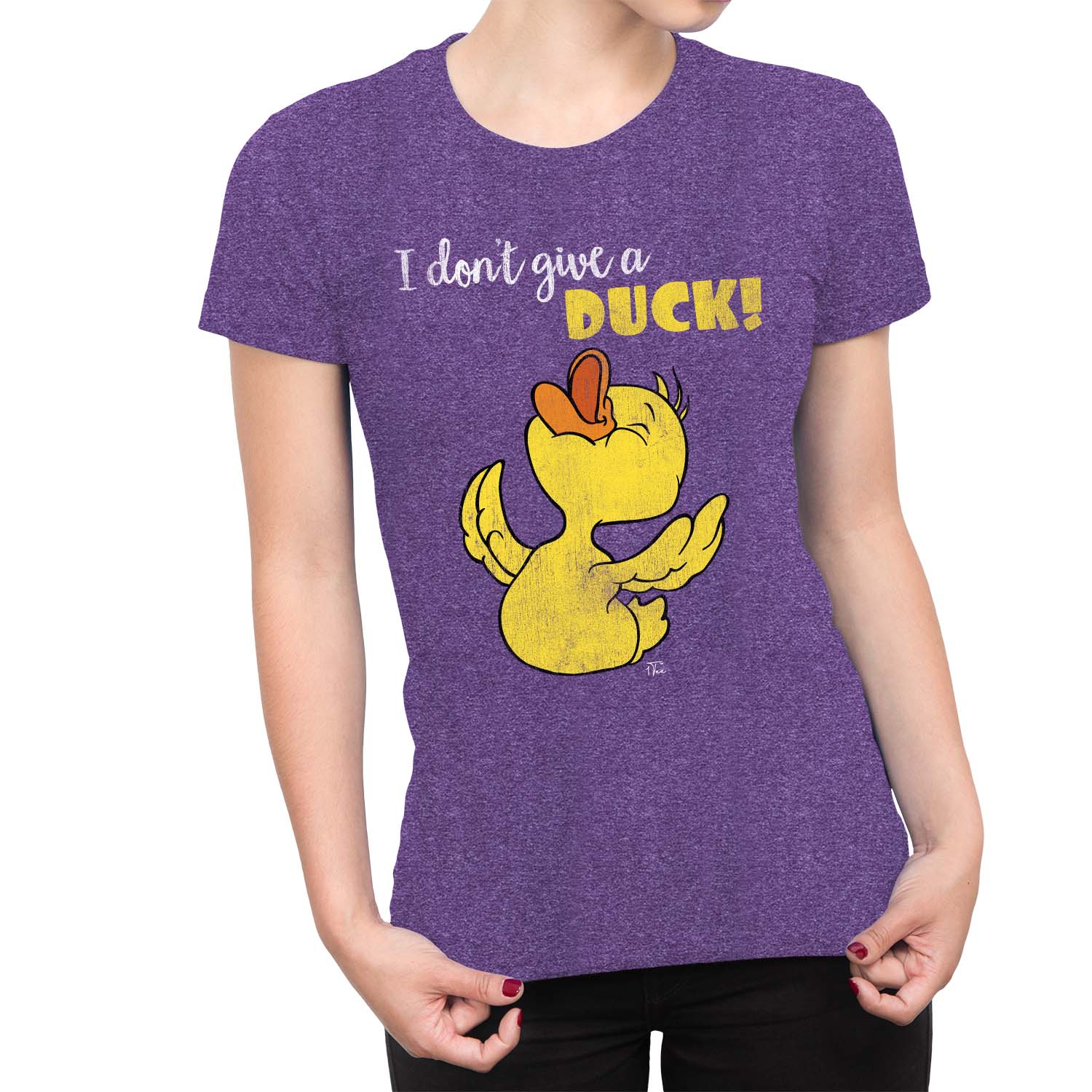 Camiseta 1Tee I Don't Give A Duck para mujer - Imagen 6 de 25