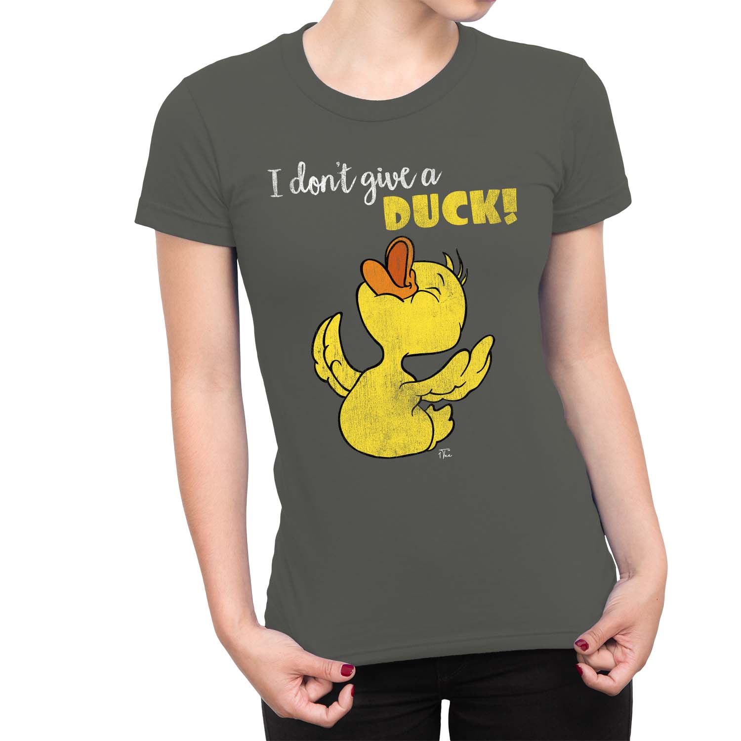 Camiseta 1Tee I Don't Give A Duck para mujer - Imagen 11 de 25