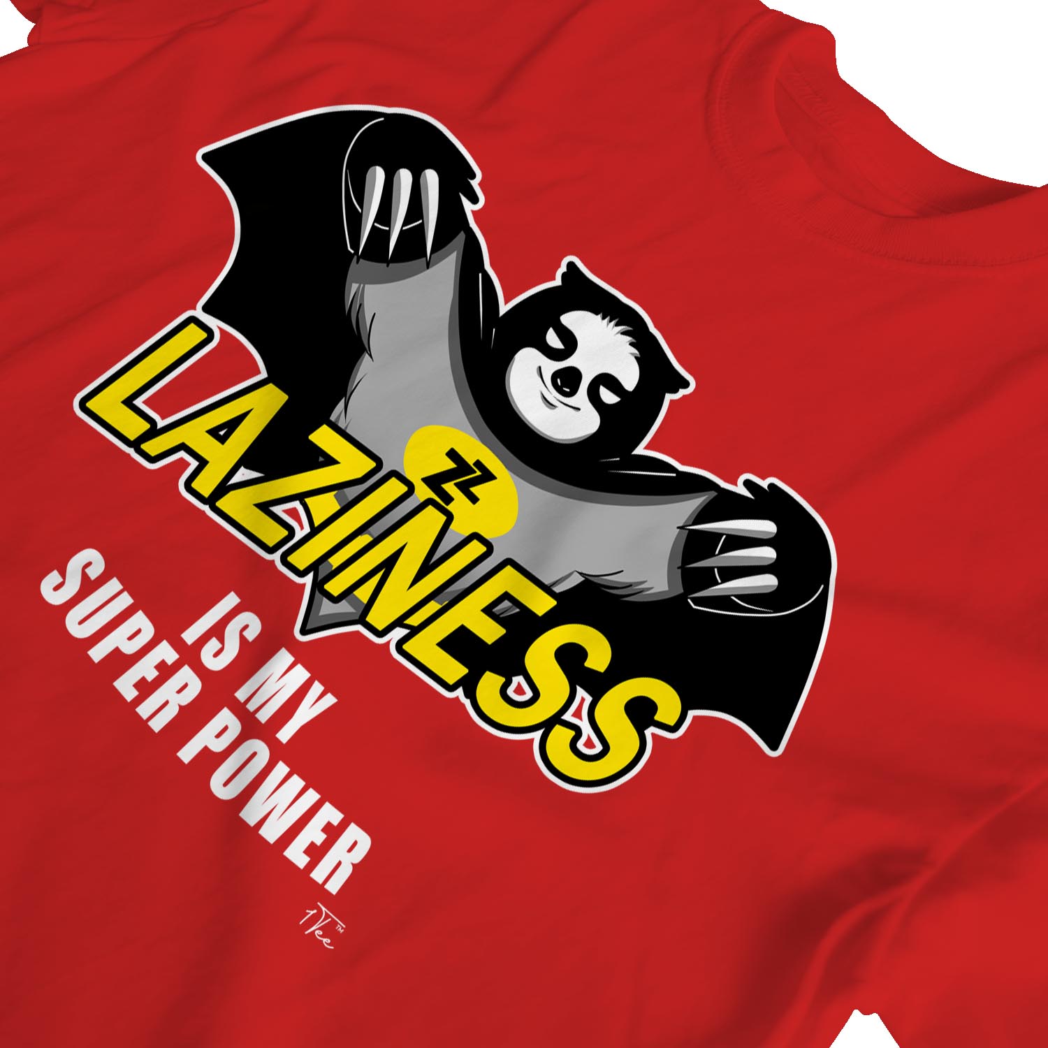 Camiseta para mujer 1Tee Laziness Is My Superpower Sloth - Imagen 23 de 25
