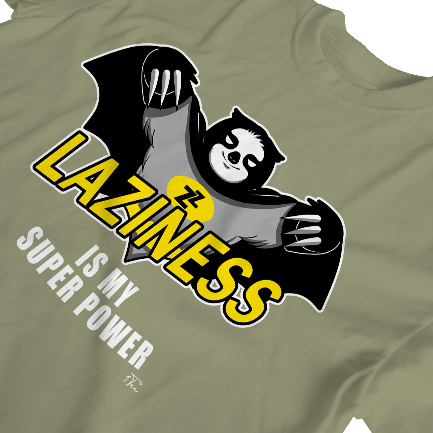 Camiseta para mujer 1Tee Laziness Is My Superpower Sloth - Imagen 18 de 25