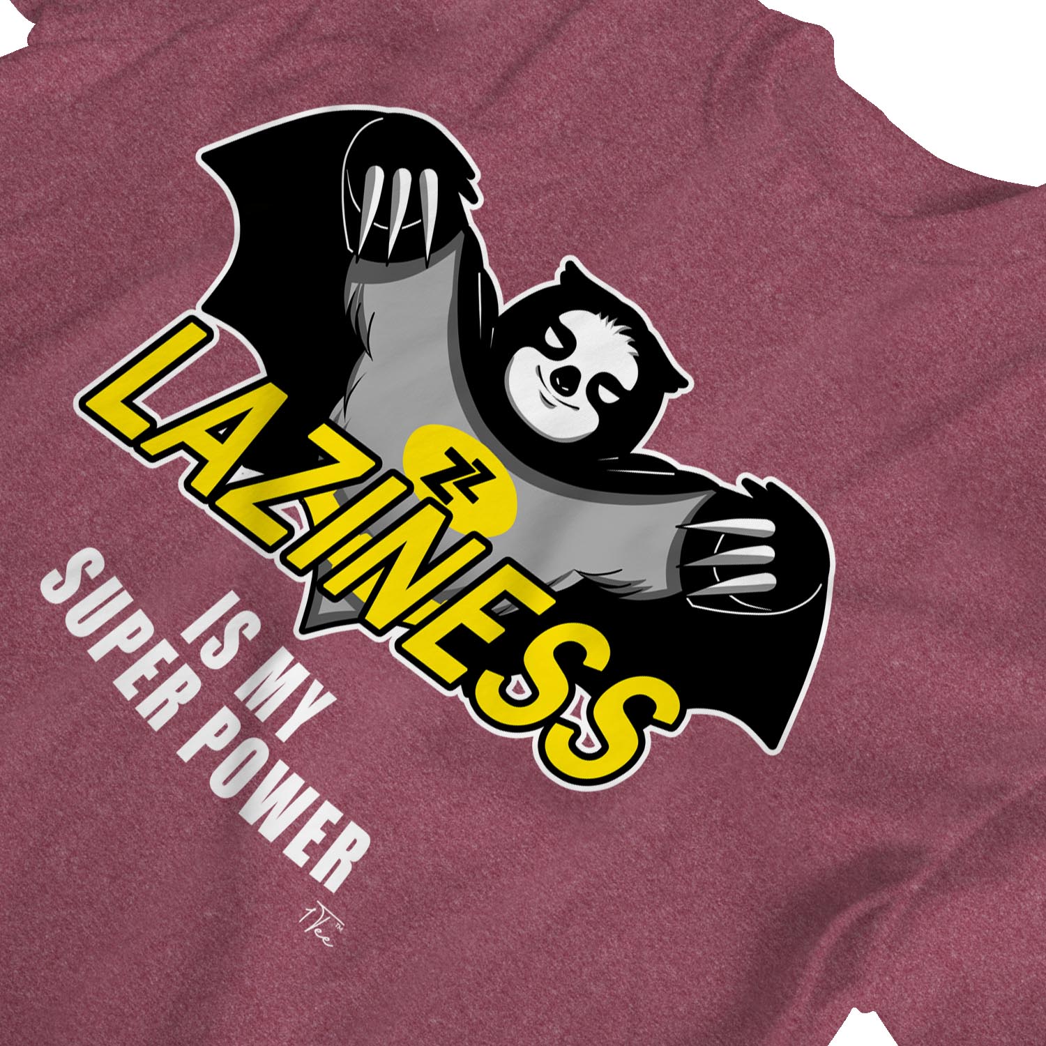 Camiseta para mujer 1Tee Laziness Is My Superpower Sloth - Imagen 8 de 25