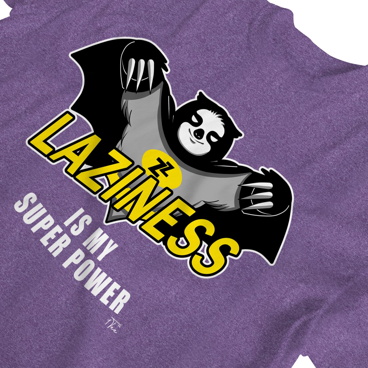Camiseta para mujer 1Tee Laziness Is My Superpower Sloth - Imagen 13 de 25