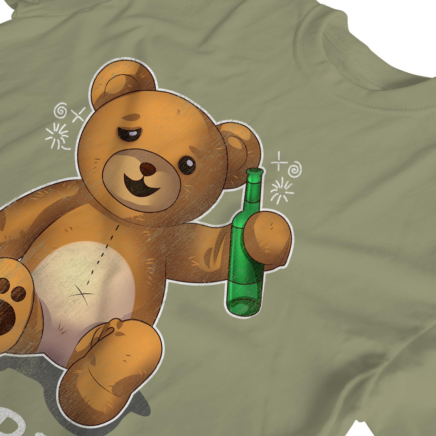 1Tee Girls Merry Christmas Teddy Bears Cute Sweatshirt Jumper