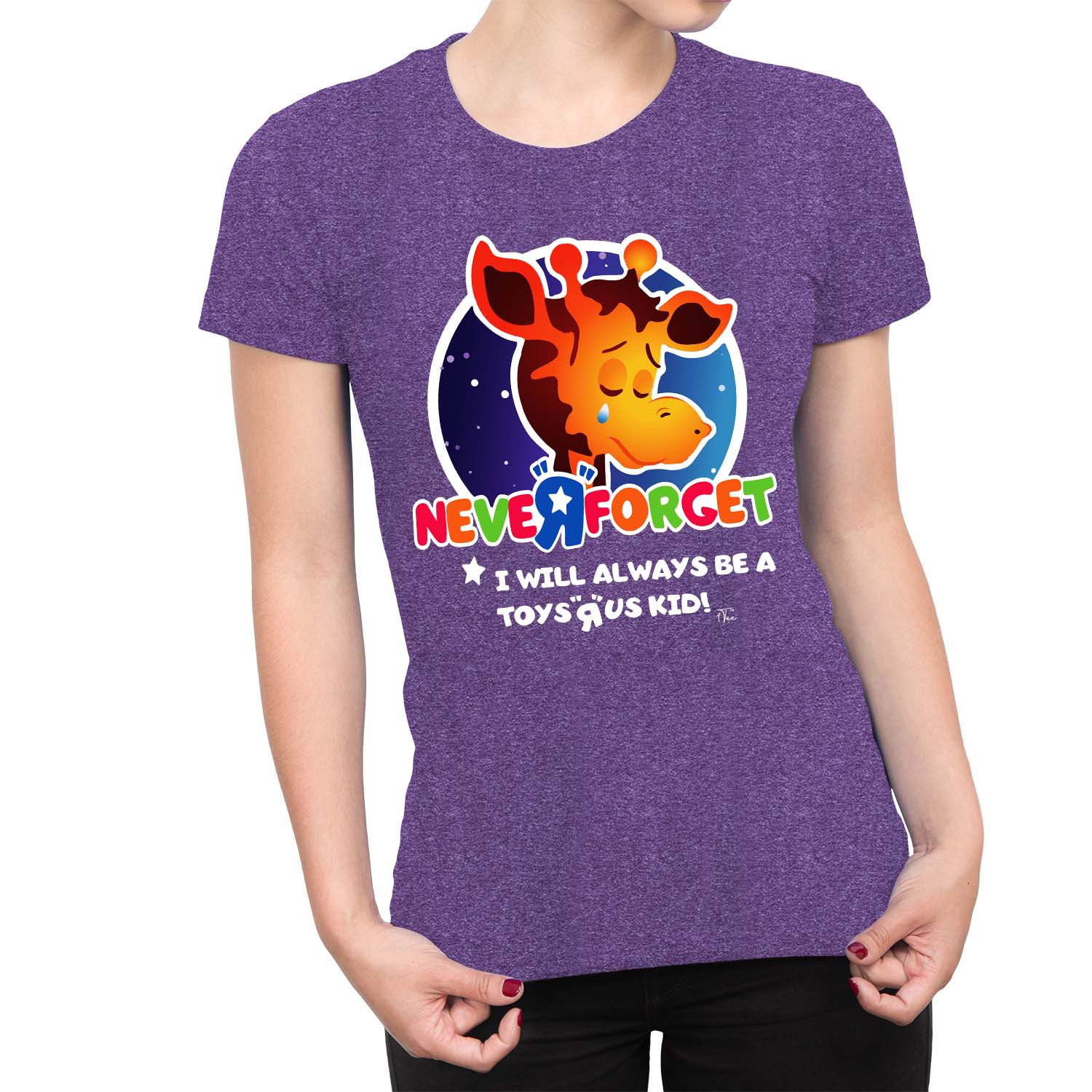 1Tee Damen Never Forget Geoffrey T-Shirt - Bild 11 von 15