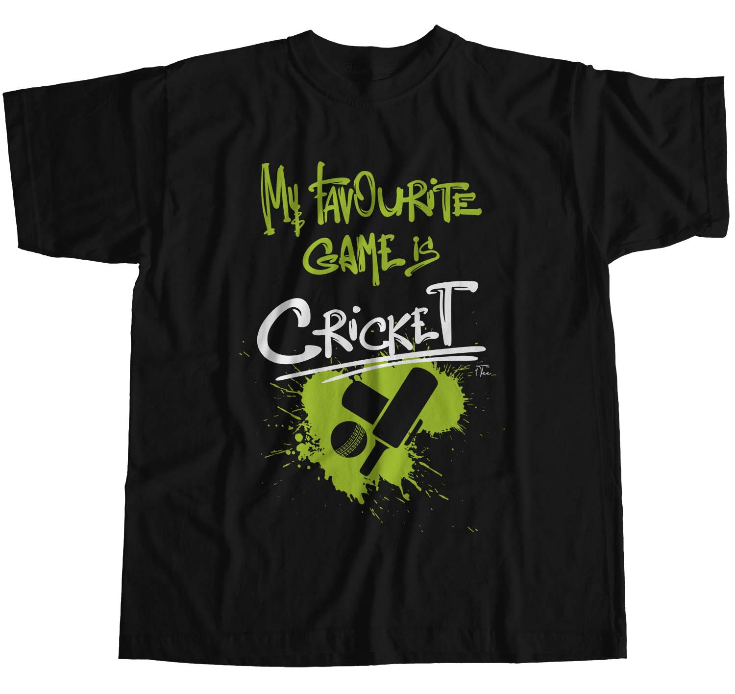 1Tee Womens Loose Fit My Favourite Game Is Cricket T-Shirt