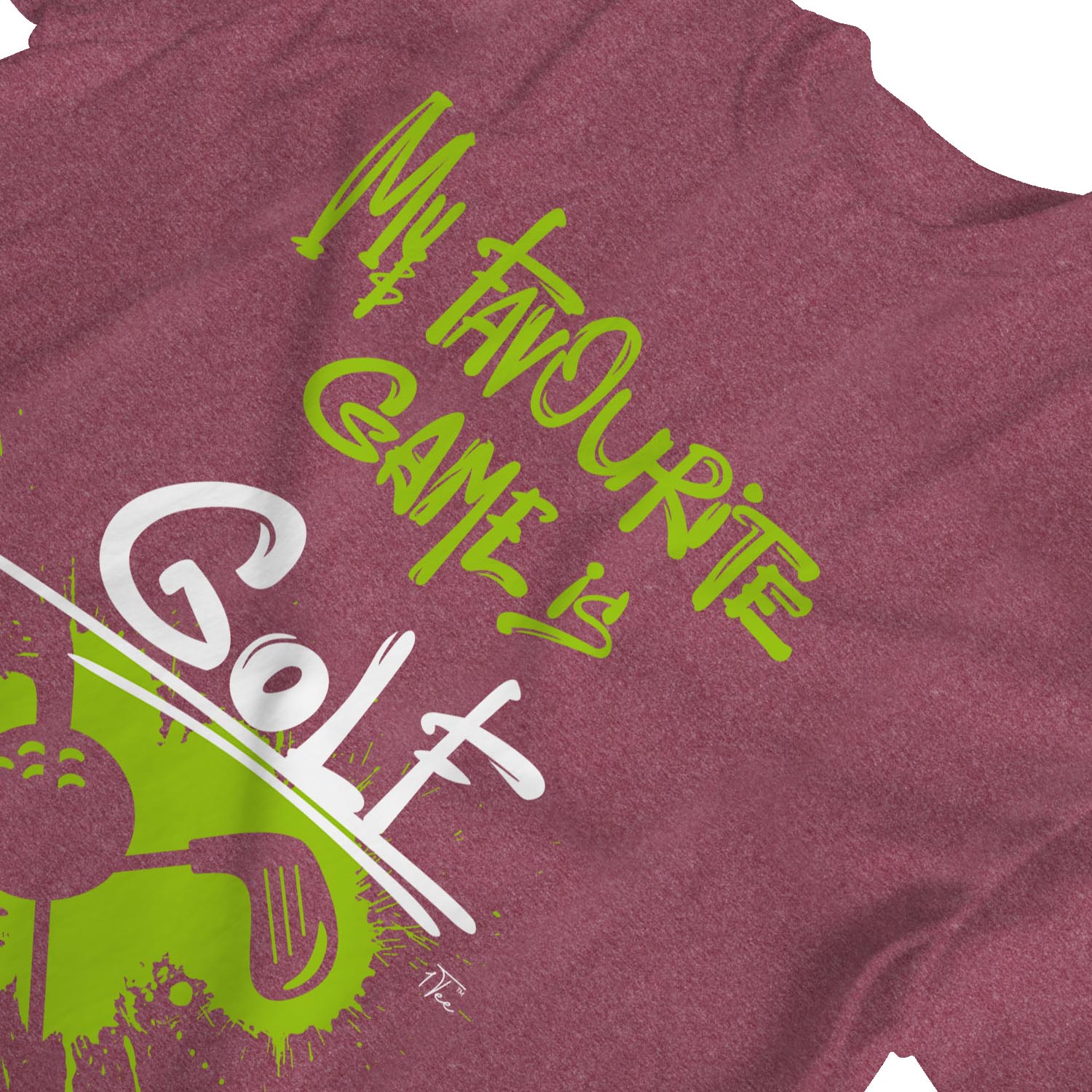 1Tee Damen My Favourite Game Is Golf T-Shirt - Bild 13 von 25
