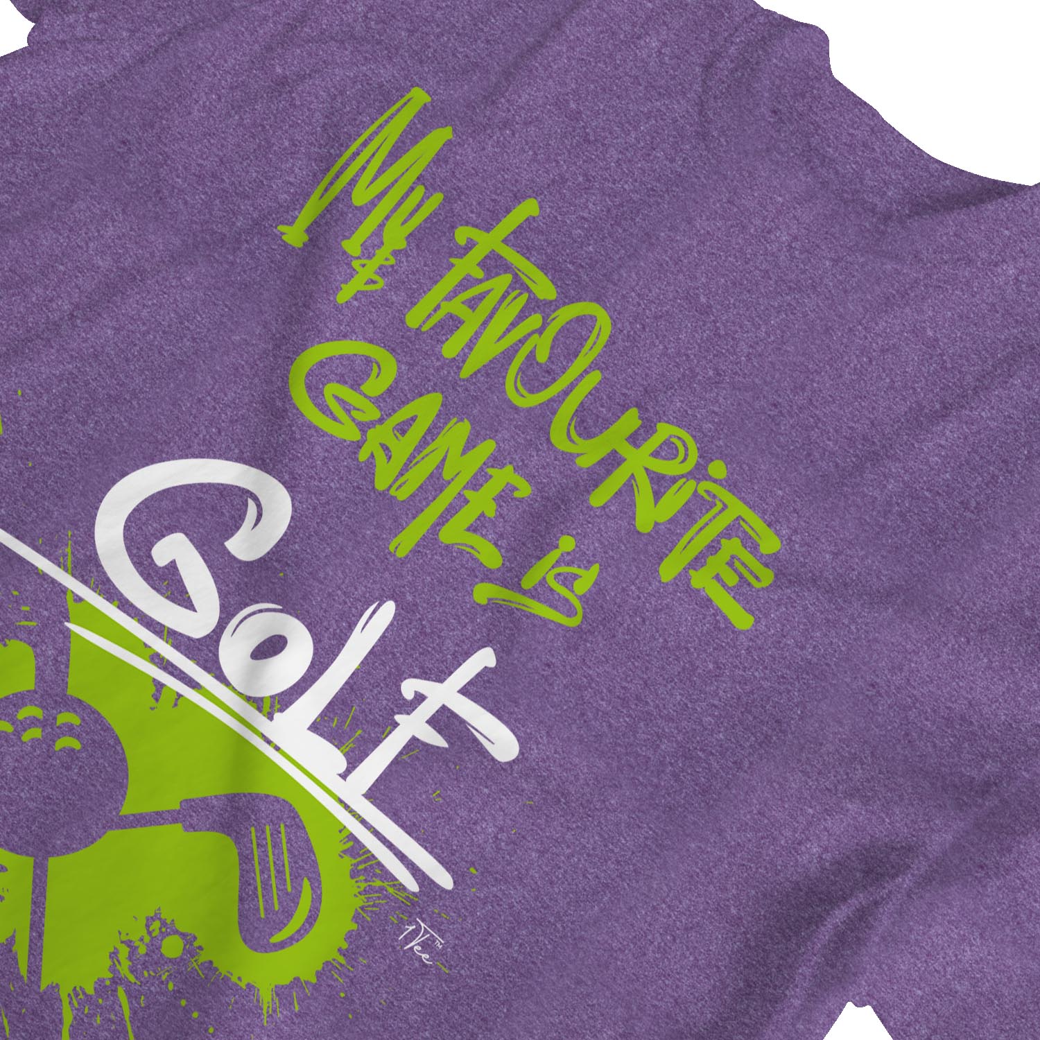 1Tee Damen My Favourite Game Is Golf T-Shirt - Bild 18 von 25