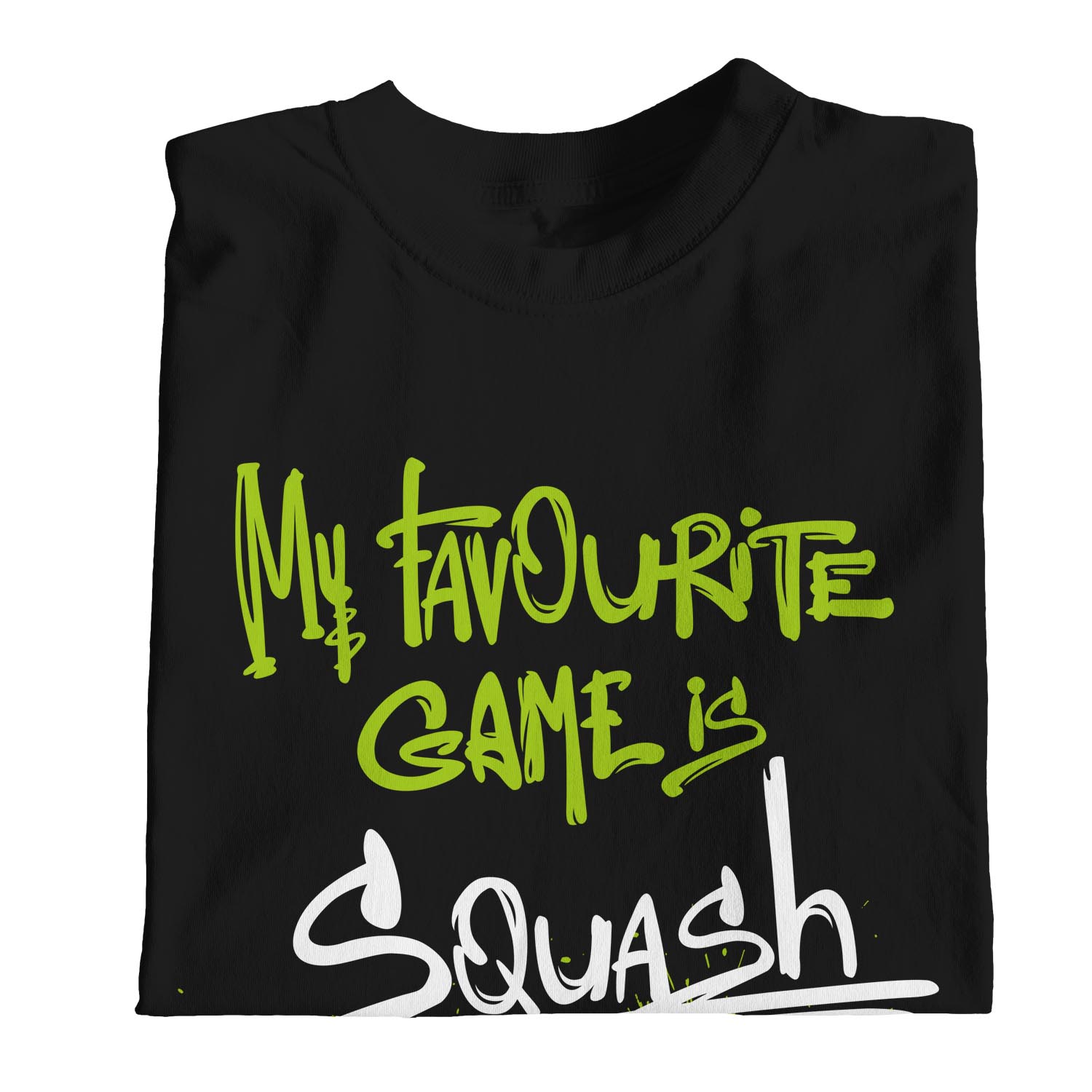 1Tee Womens Loose Fit My Favourite Game Is Squash T-Shirt