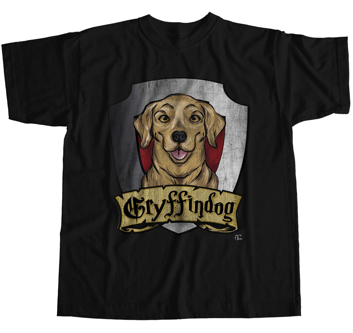 1Tee Womens Loose Fit Gryffindog Hogwarts T-Shirt