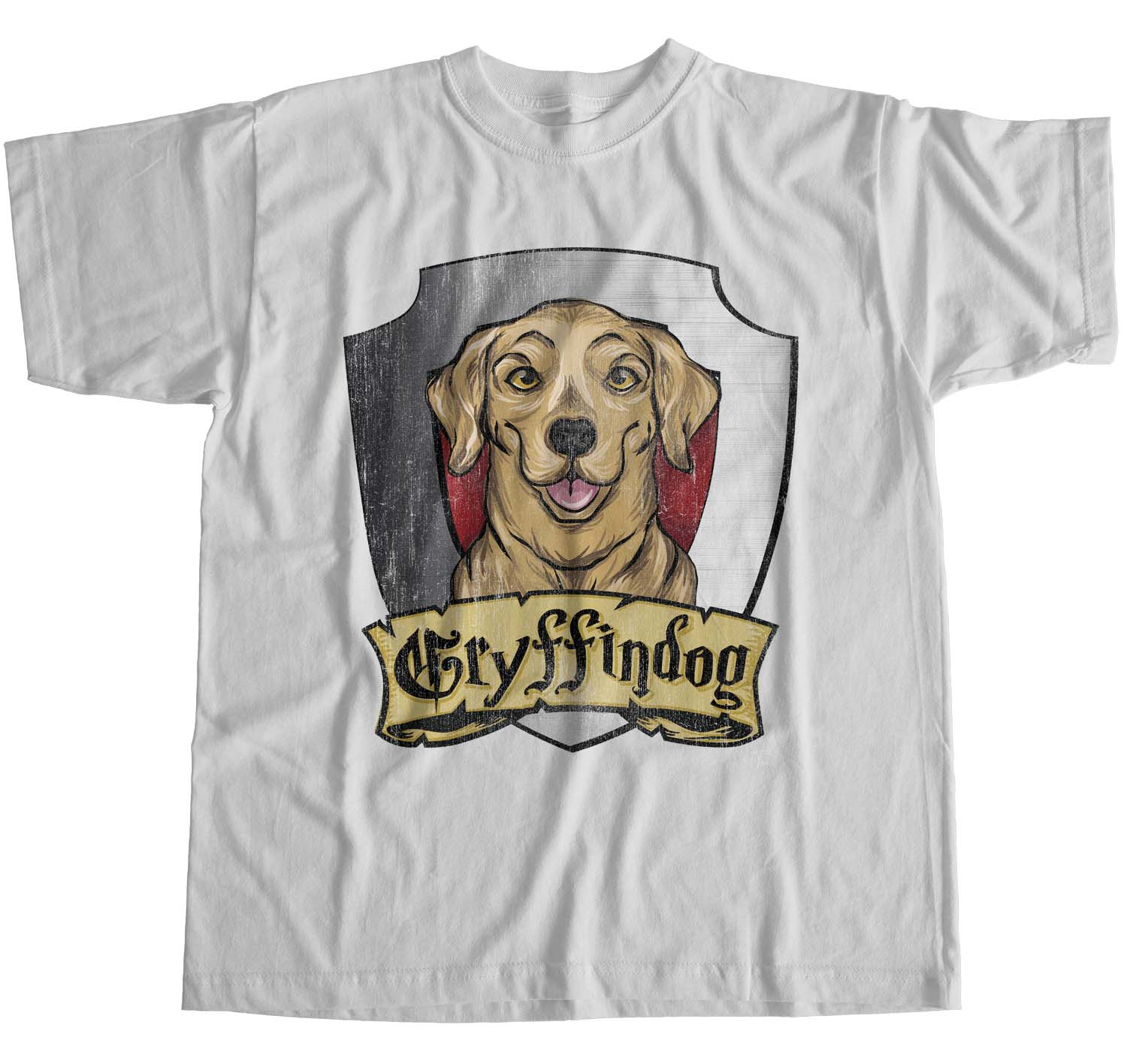 1Tee Womens Loose Fit Gryffindog Hogwarts T-Shirt