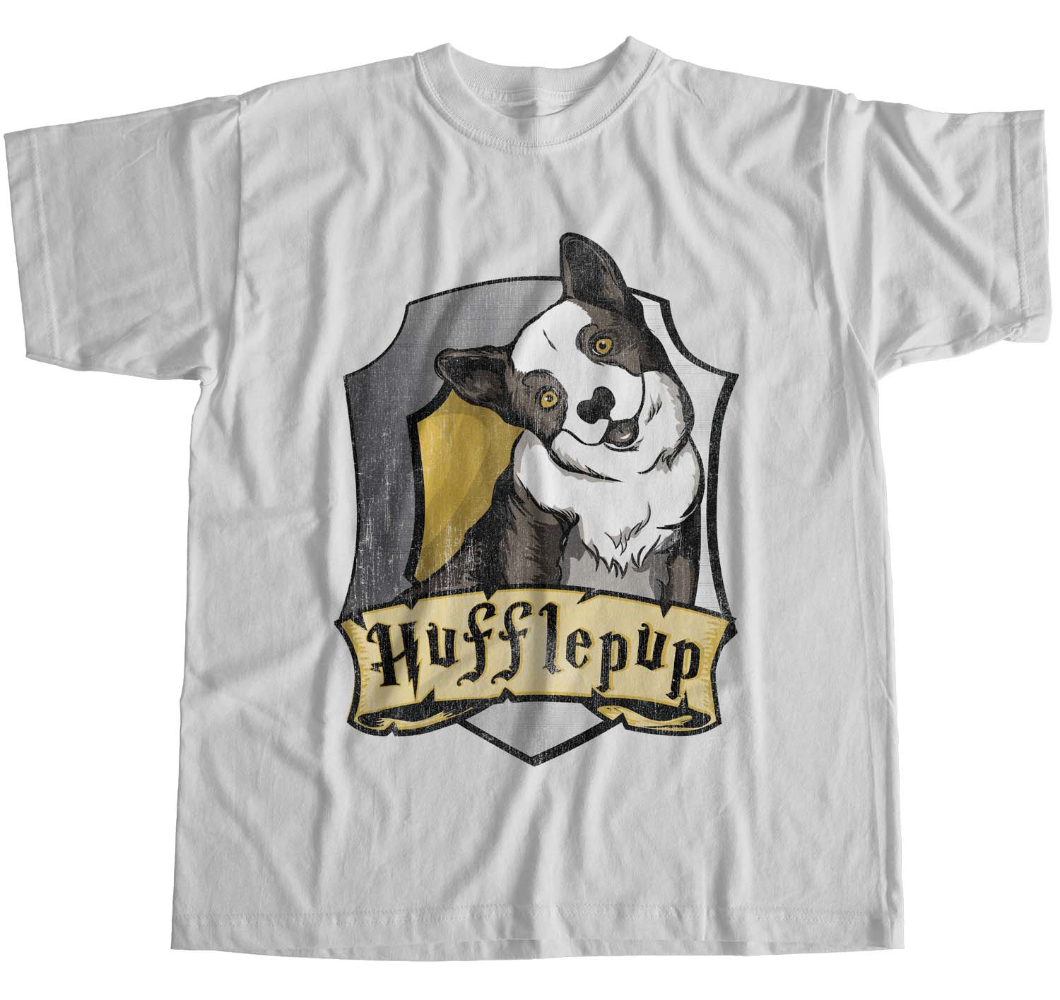 1Tee Womens Loose Fit Hufflepup Hogwarts T-Shirt