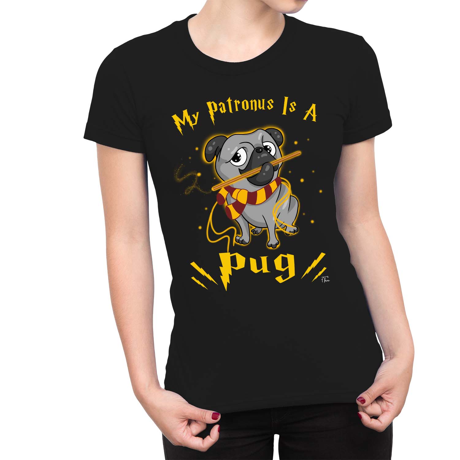My Patronus Is A Pug Dog Christmas Tshirt