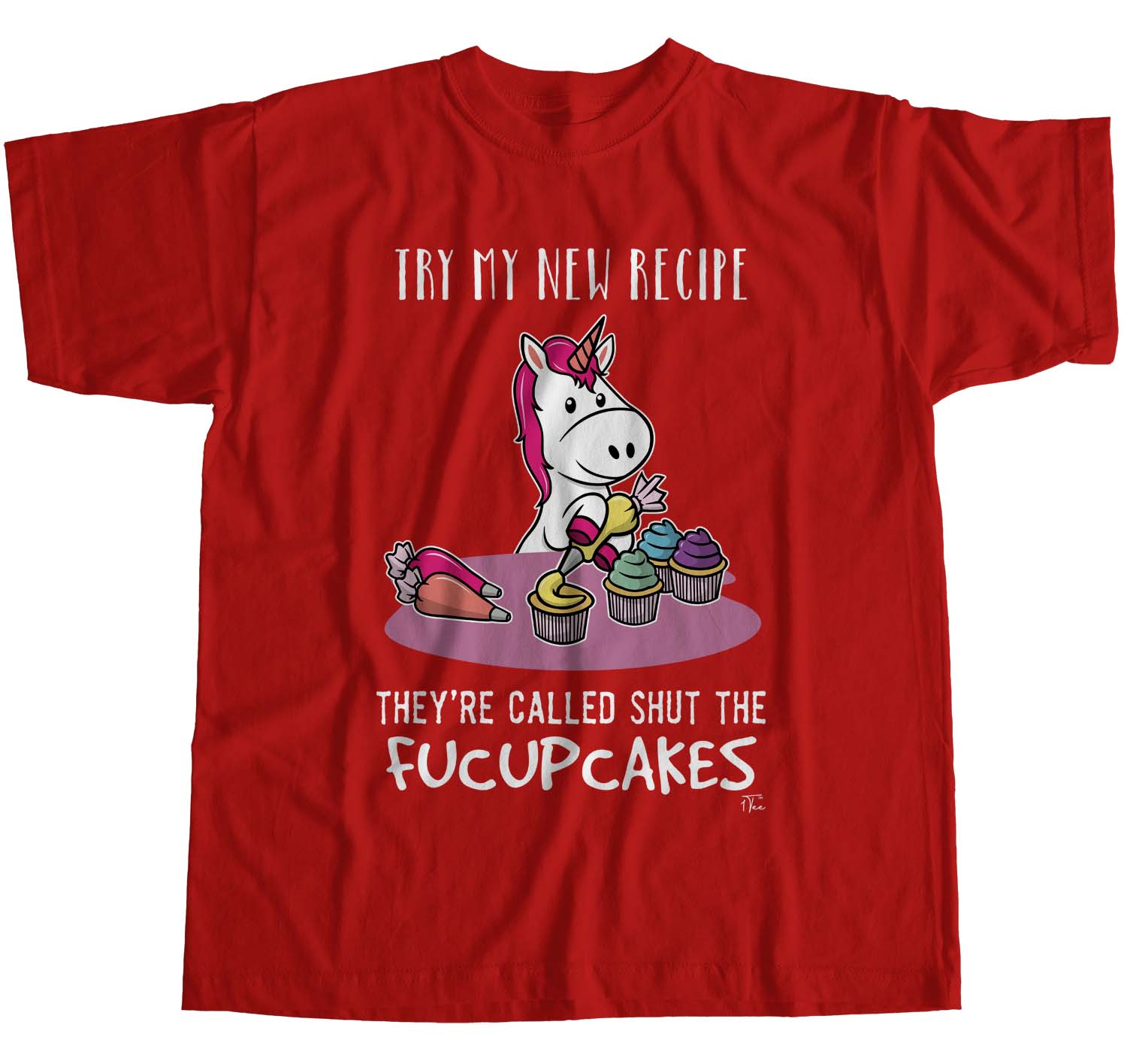 1Tee Womens Loose Fit Try My New Recipe They Called Shut The Fucupcakes T-Shirt