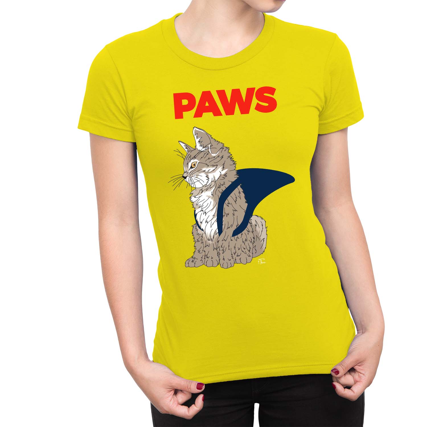 Jaws best sale cat shirt