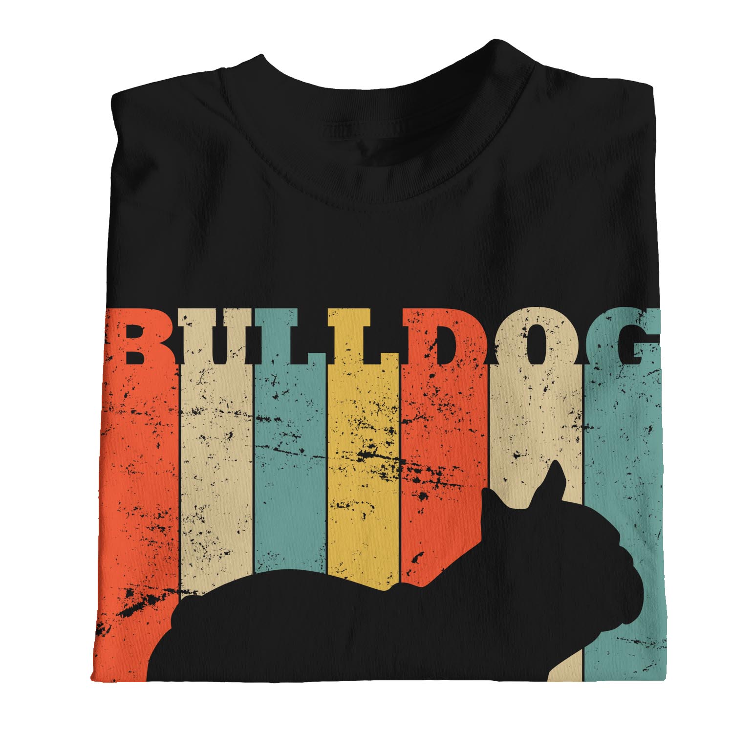 1tee Womens Bulldog Dog Breed Colourful Retro T Shirt Ebay