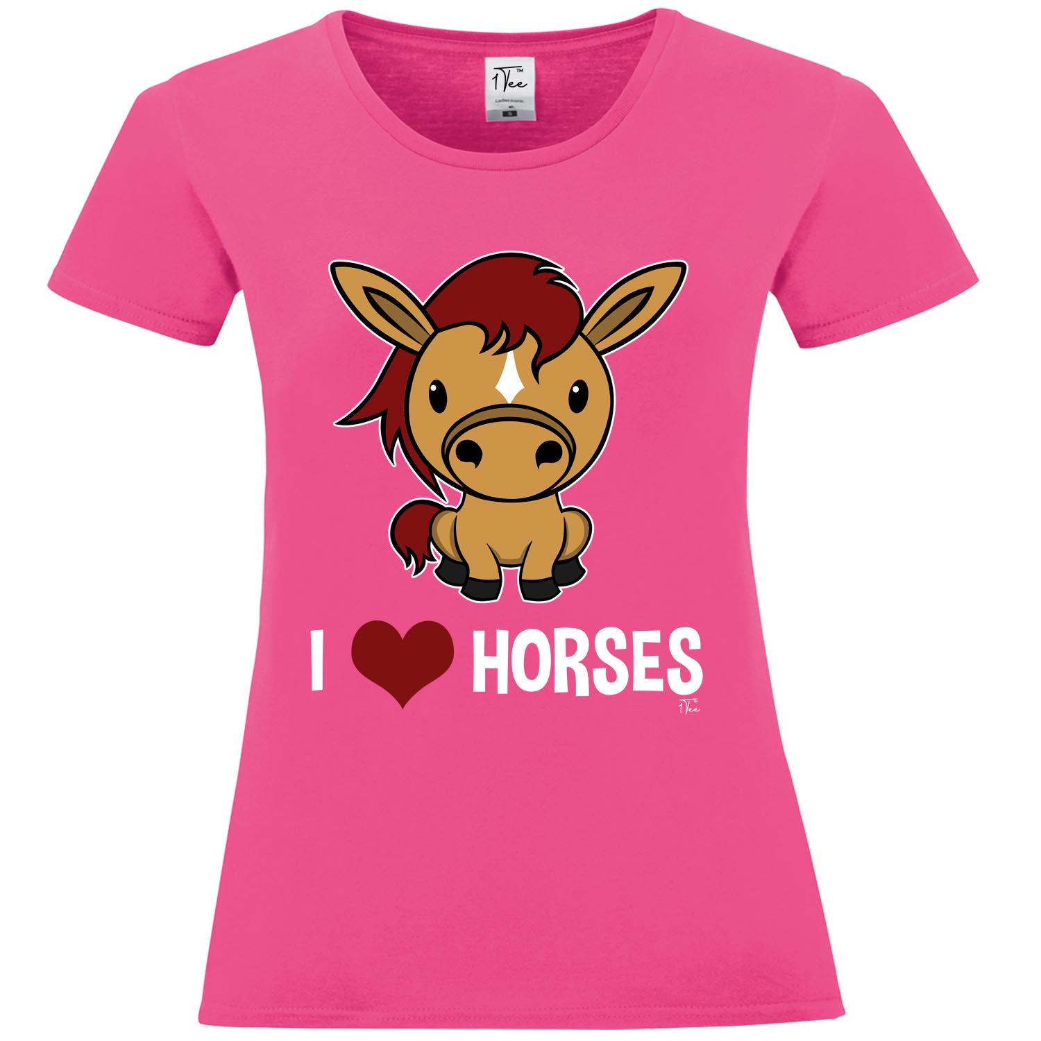 1Tee Maglietta Donna Amo Cavalli - Foto 12 di 25