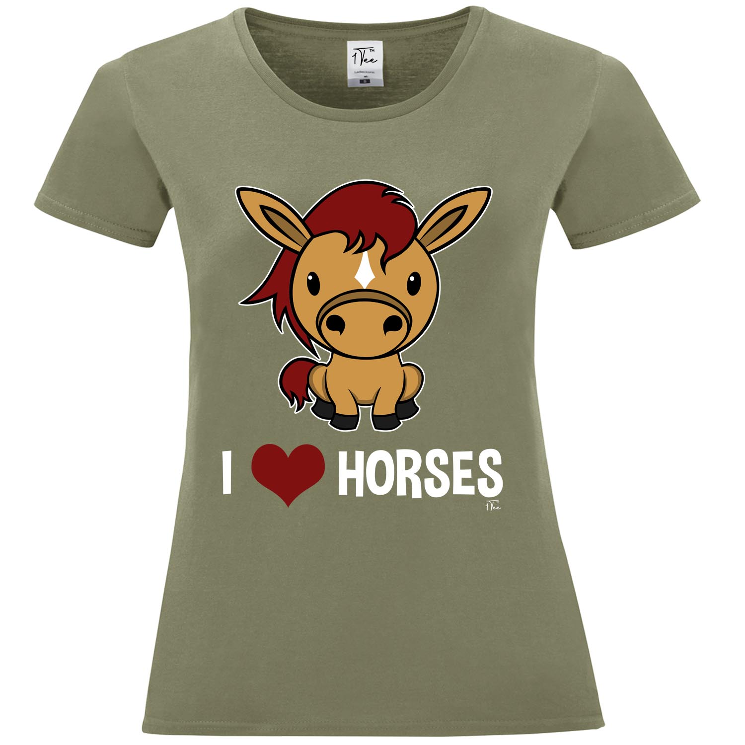 1Tee Maglietta Donna Amo Cavalli - Foto 22 di 25