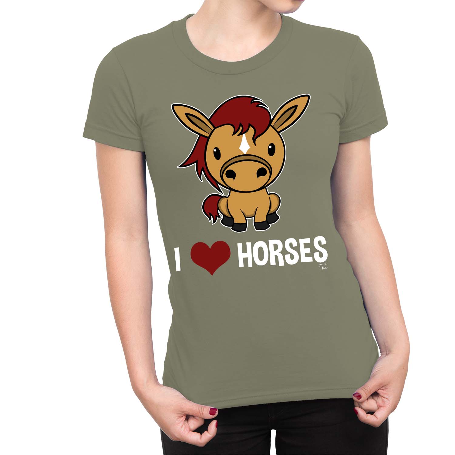 1Tee Maglietta Donna Amo Cavalli - Foto 21 di 25