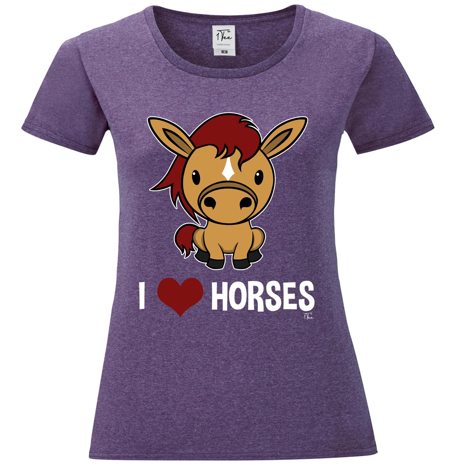 1Tee Maglietta Donna Amo Cavalli - Foto 7 di 25